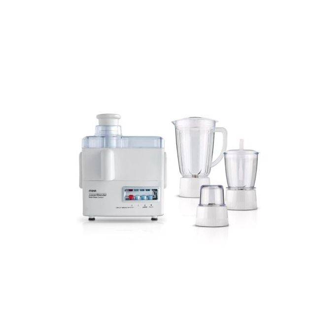 MIKA Juicer, 4 in 1, 500W, White MJR411W