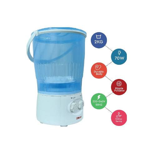 NOBEL BABY WASHING MACHINE BLUE 2 KGS