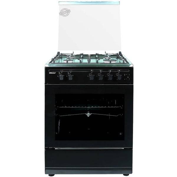 NOBEL GAS COOKER BLACK 60X55