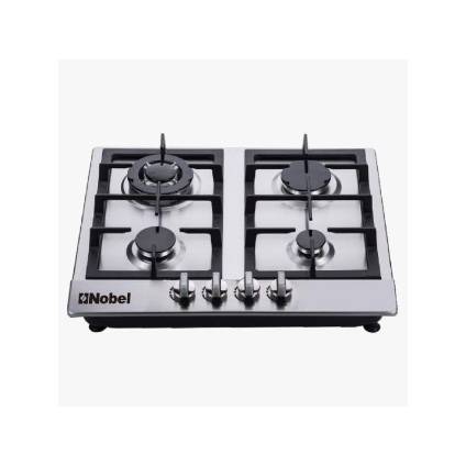 NOBEL GAS HOBS STAINLESS STEEL 60 CM 4 GAS BURNERS FFD