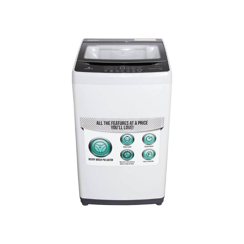 NOBEL TOP LOAD WASHING MACHINE GRAY 7KG FULLY AUTOMATIC PUMP