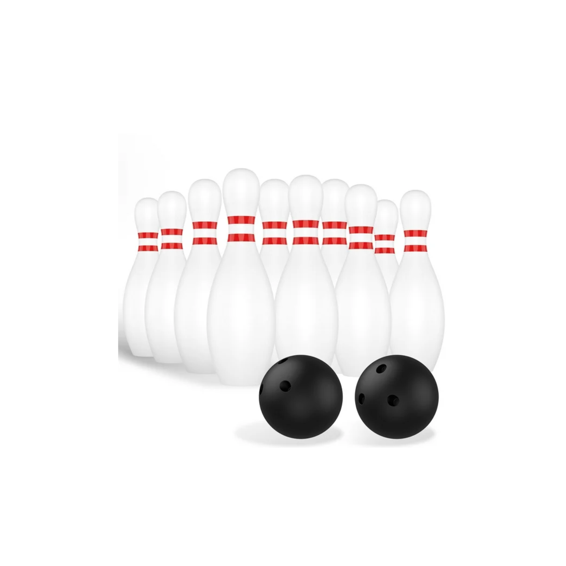 Bowling Bottles With 2 Balls