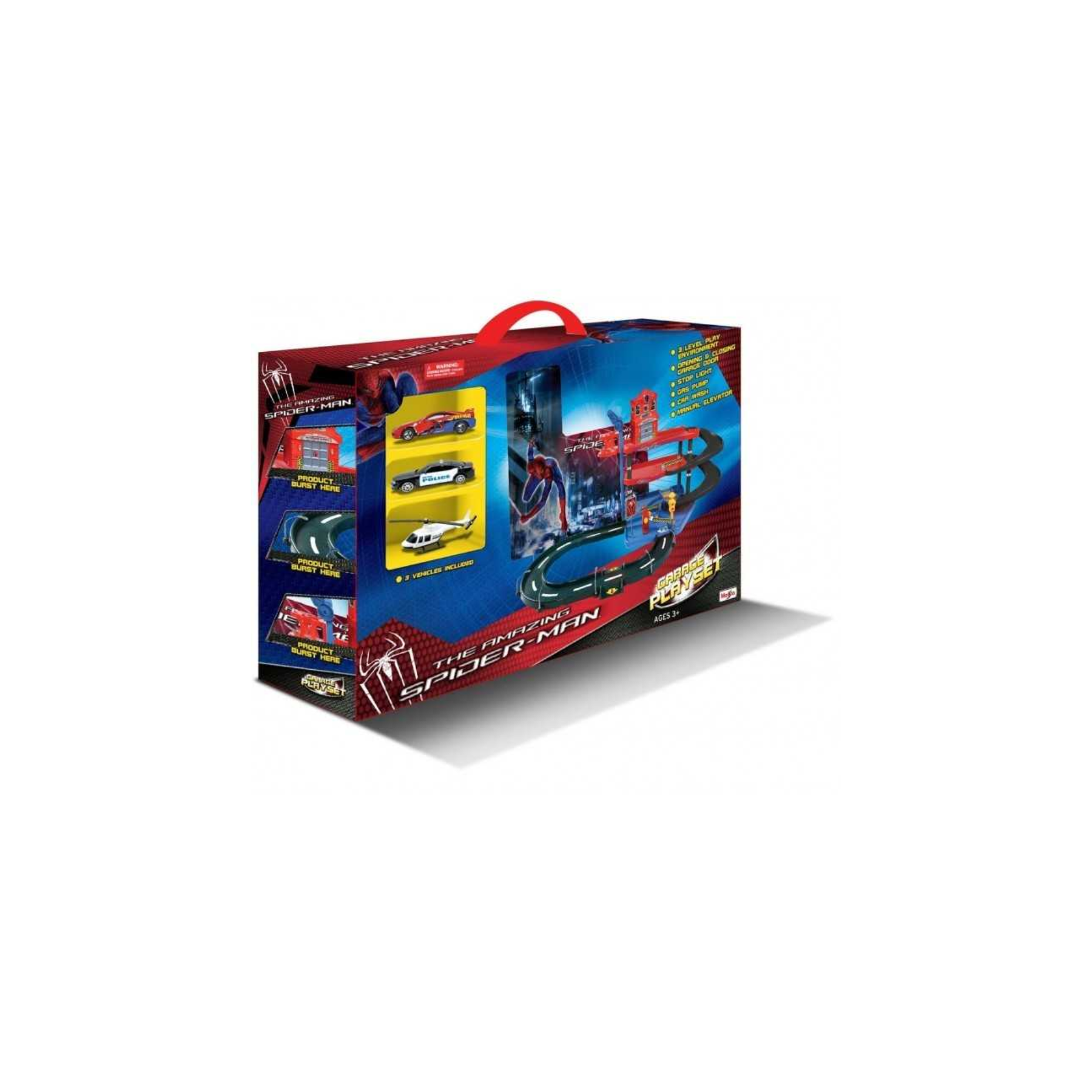 Spiderman Garage Play Set