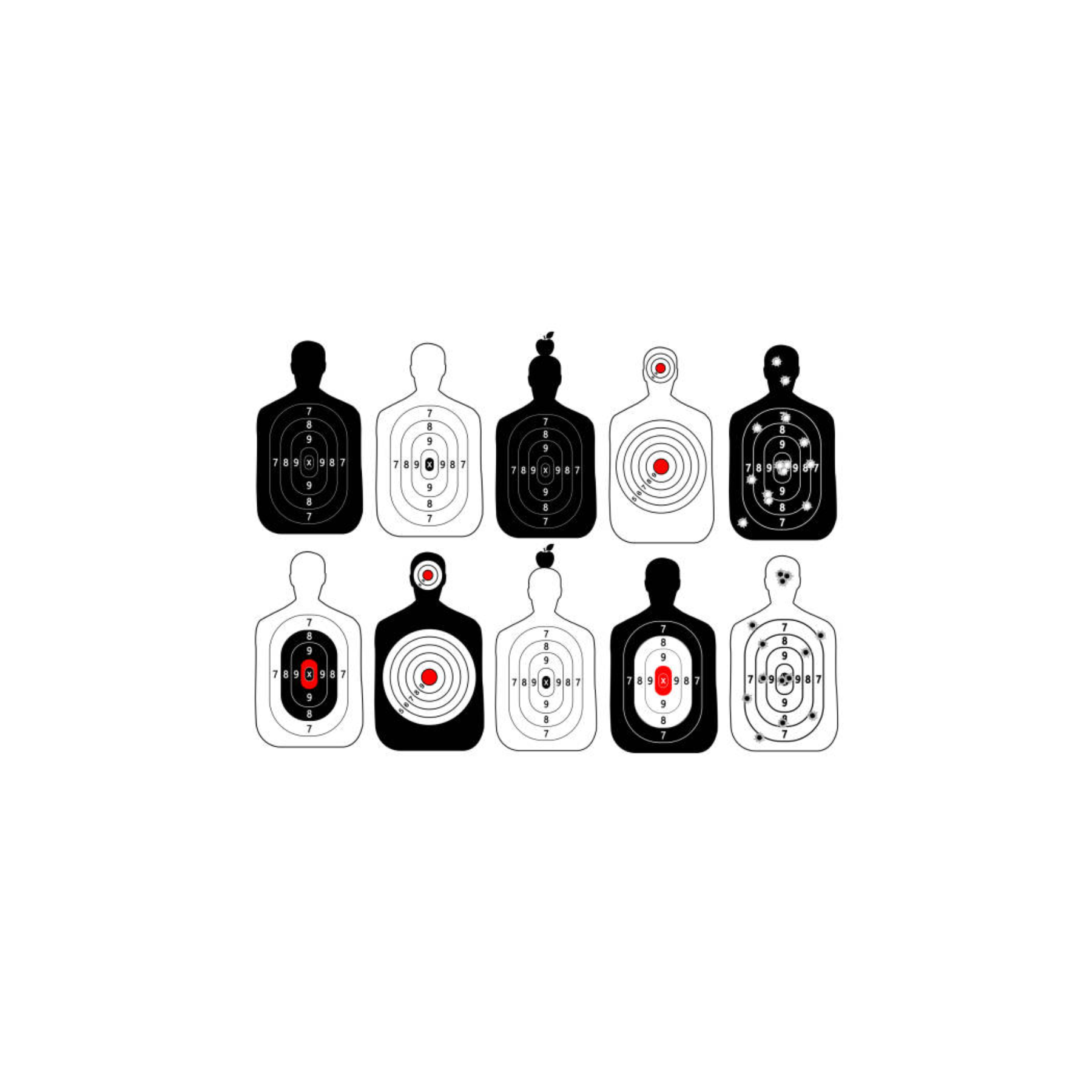 Shooting Target Art