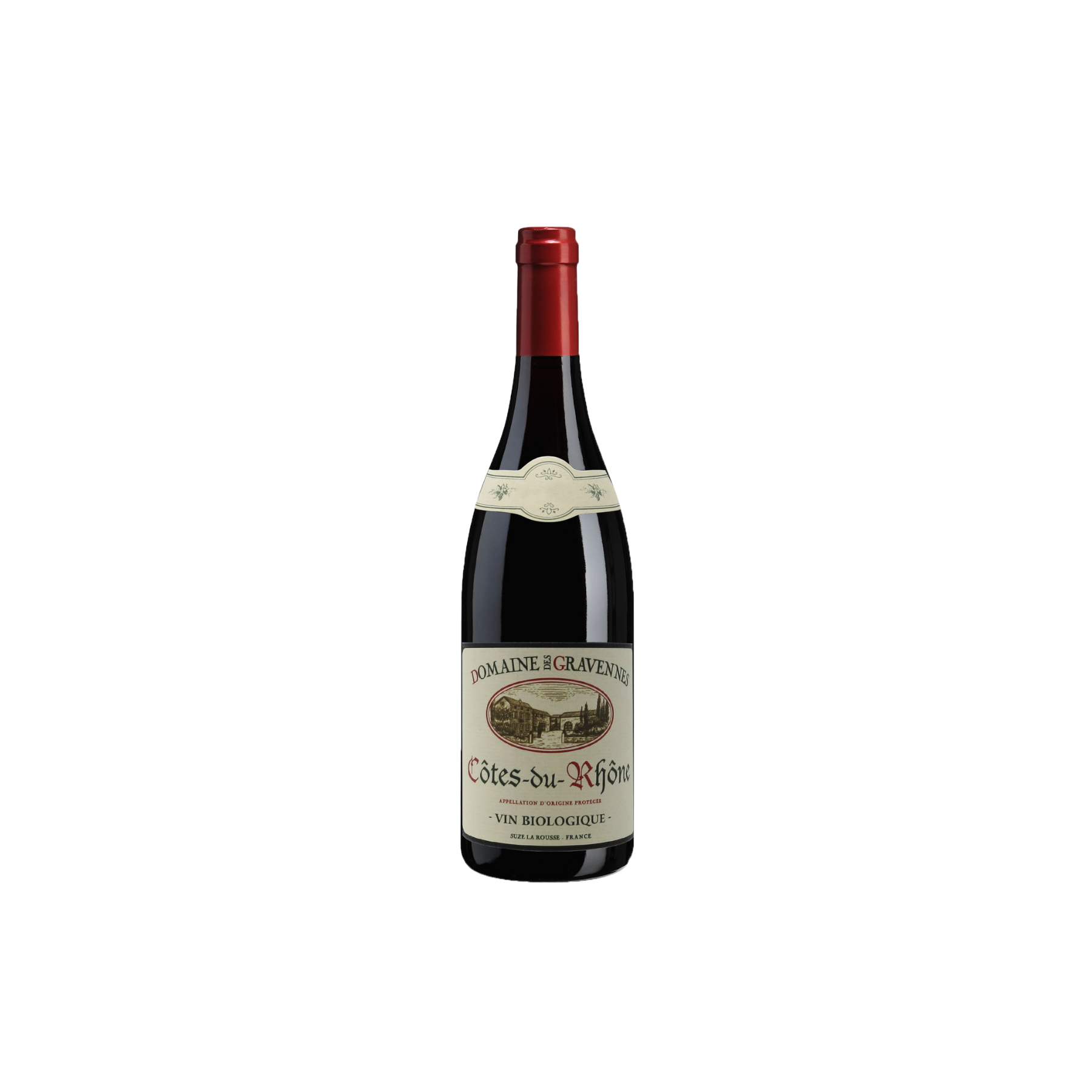 Domaine Cotes Du Rhone wine 750ml