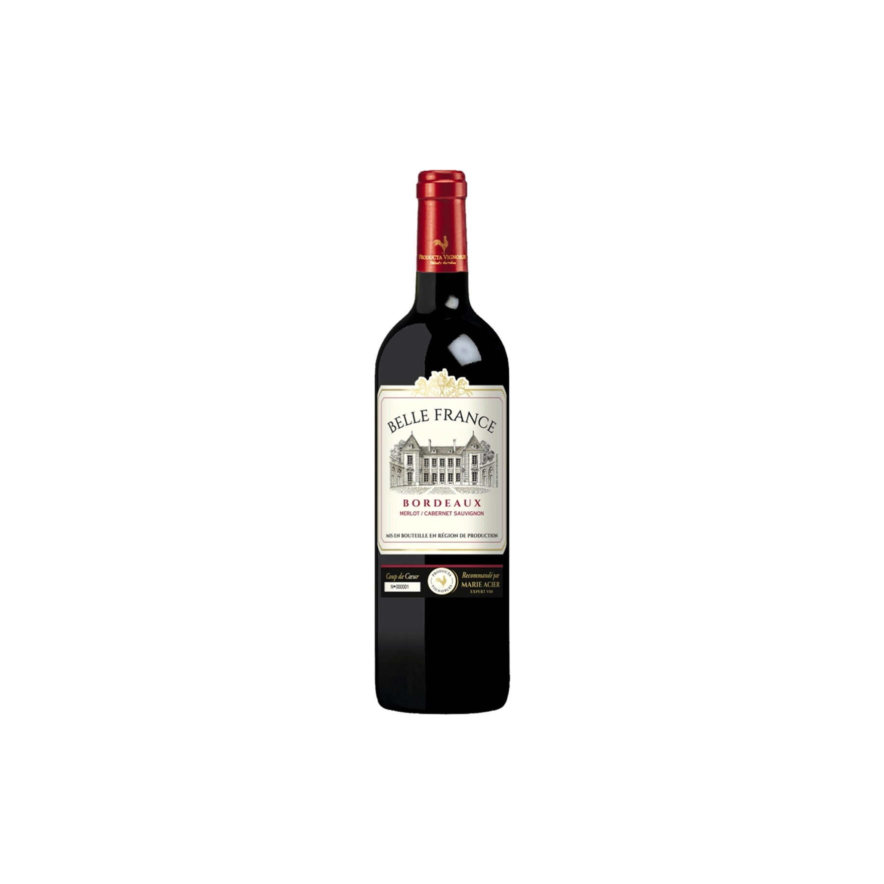 Belle France Bordeux wine 375ml