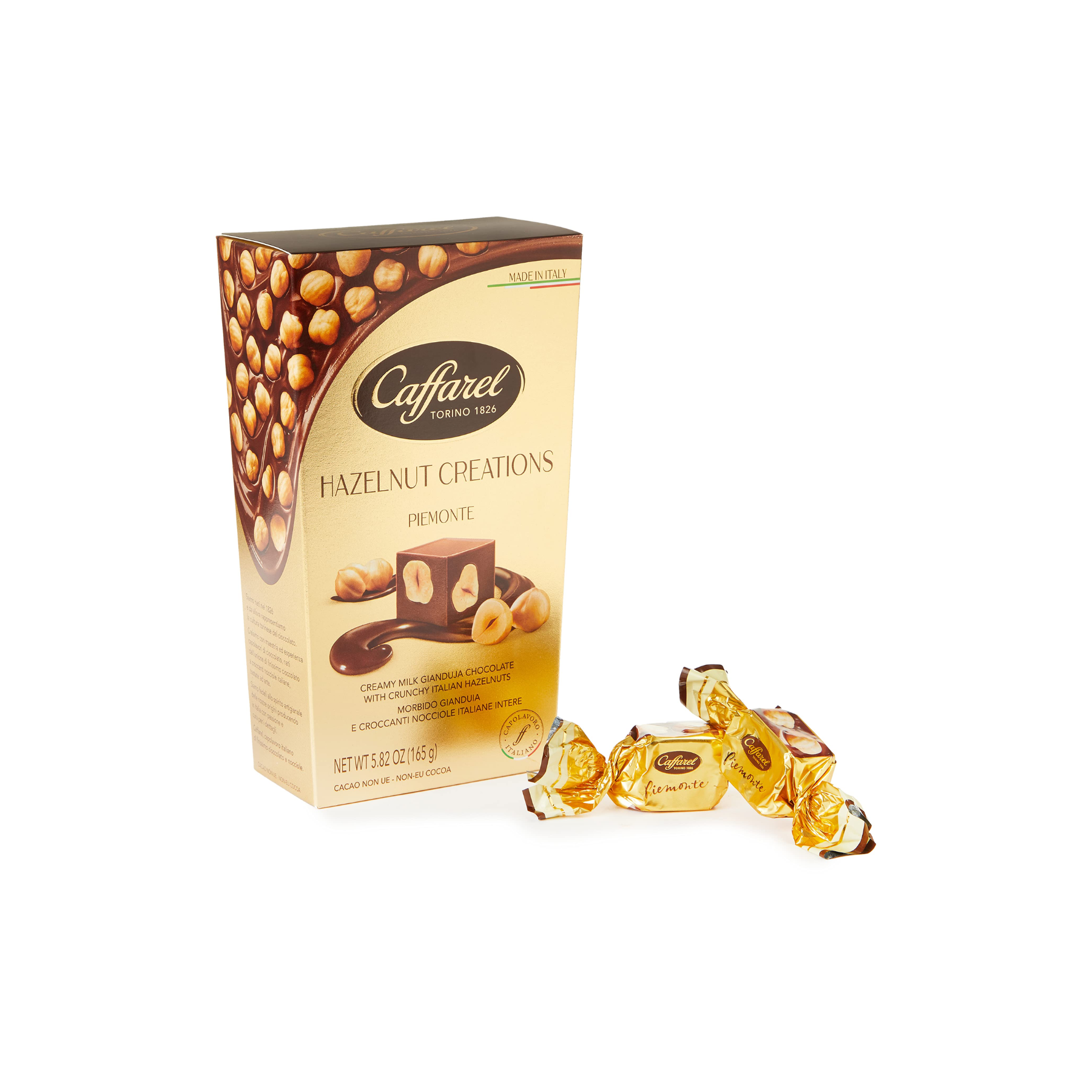 DL CORNETS HAZELNUT 100MLX6