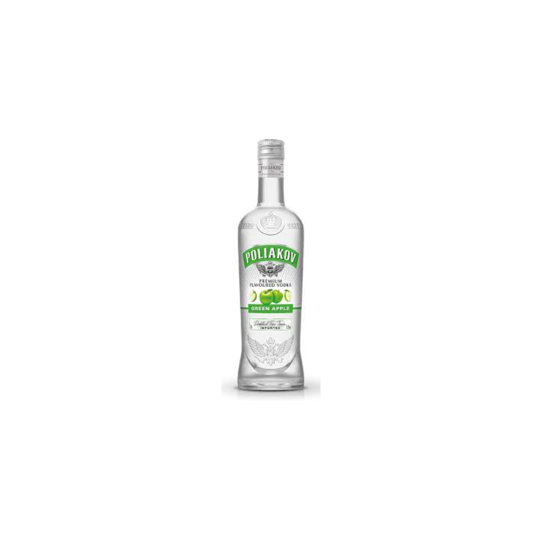 POLIAKOV PREMIUM FLAVOURED VODKA GREEN APPLE