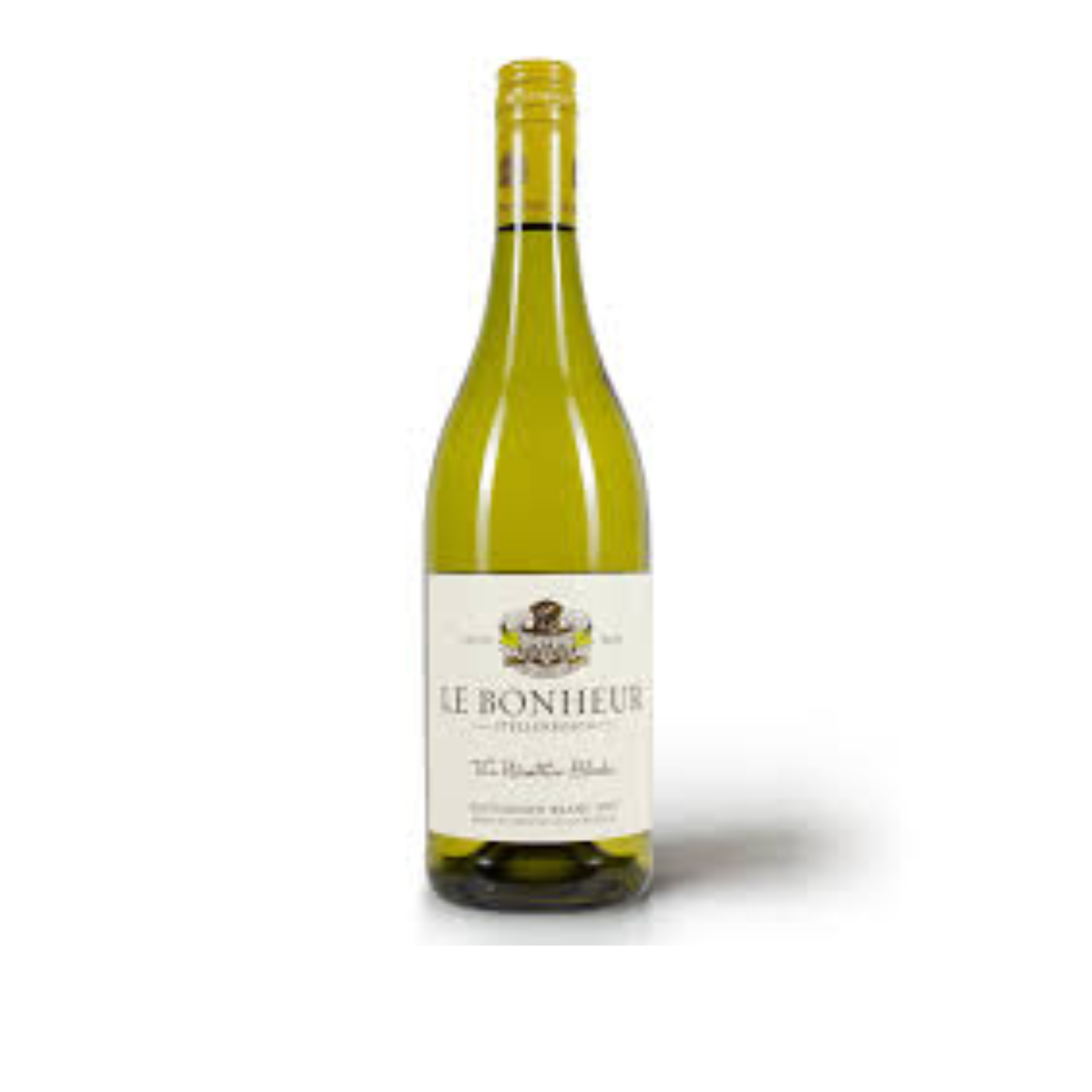 LE BONHEUR SAUVIGNON BLANC WINE OF ORIGIN STELLENBOSCH PRODUCT OF SOUTH AFRICA