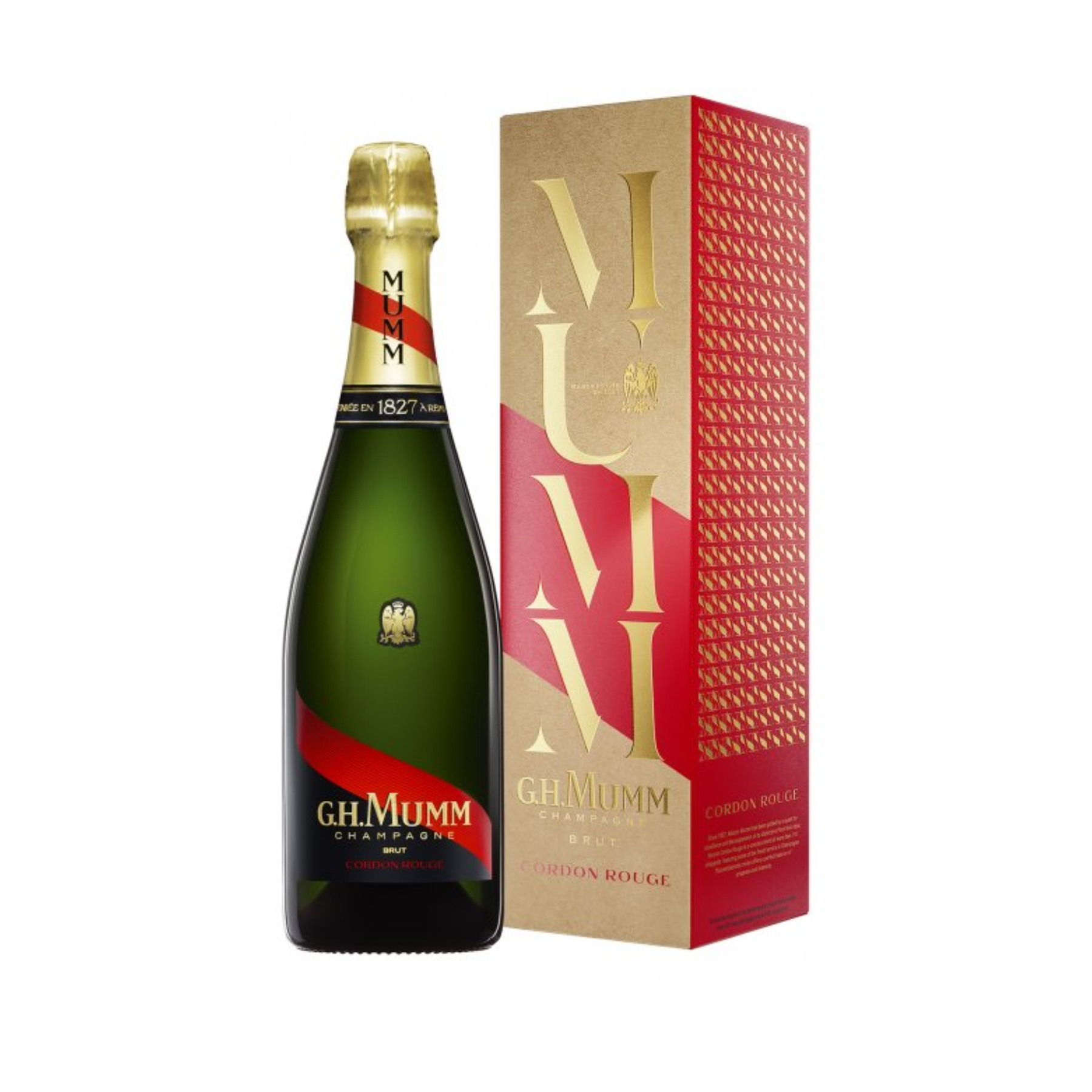 G.H.MUMM CHAMPAGN BRUT CORDON ROUGE