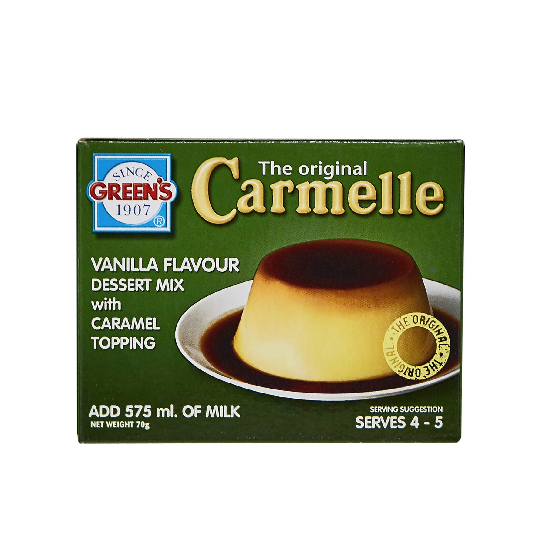 Greens cream caramel