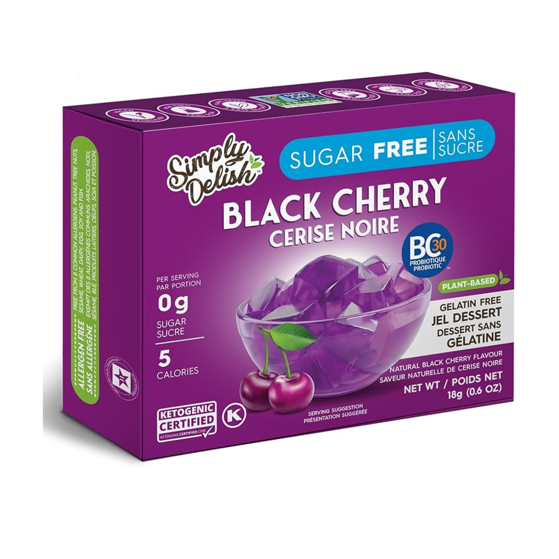 Simply Delish Jel Black Cherry