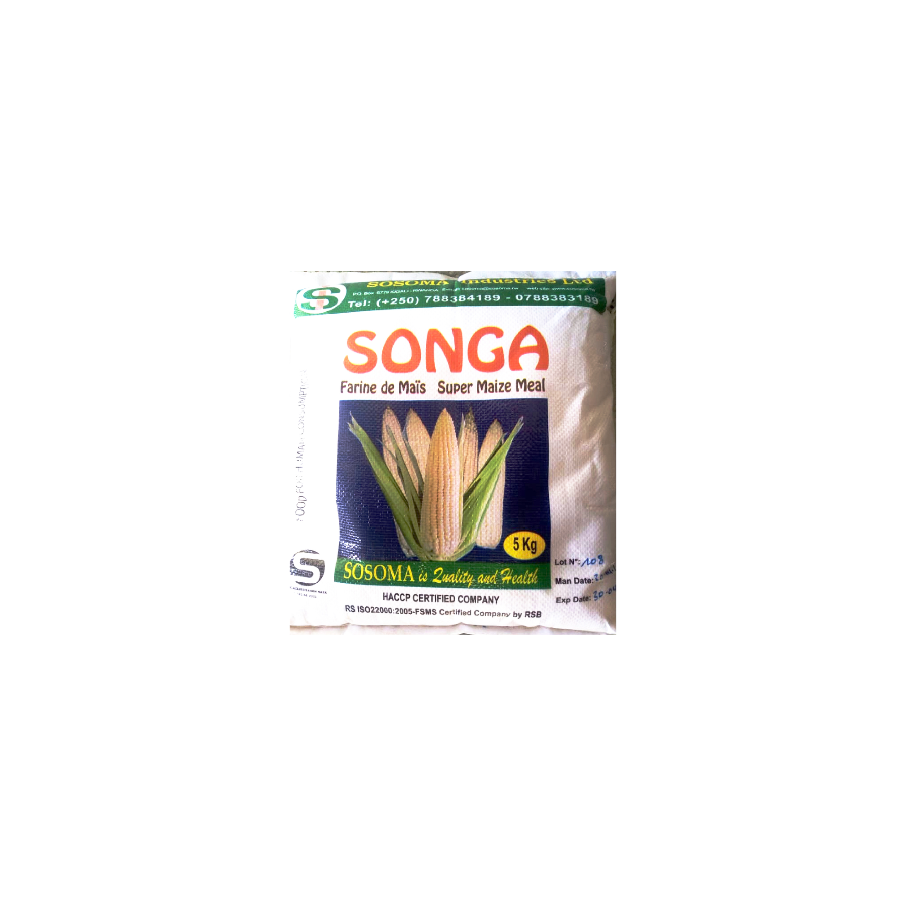 sosoma super maize meal flour 1kg