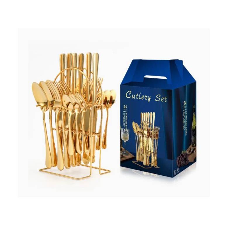 cutlery sets 10-24TJ-gold color