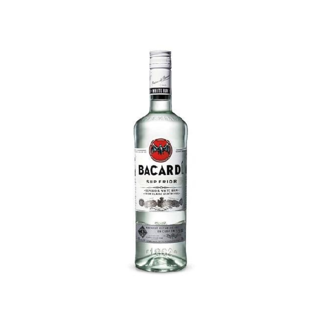 BACARDI CARTA BLANCA SUPERIOR WHITE RUM 1L