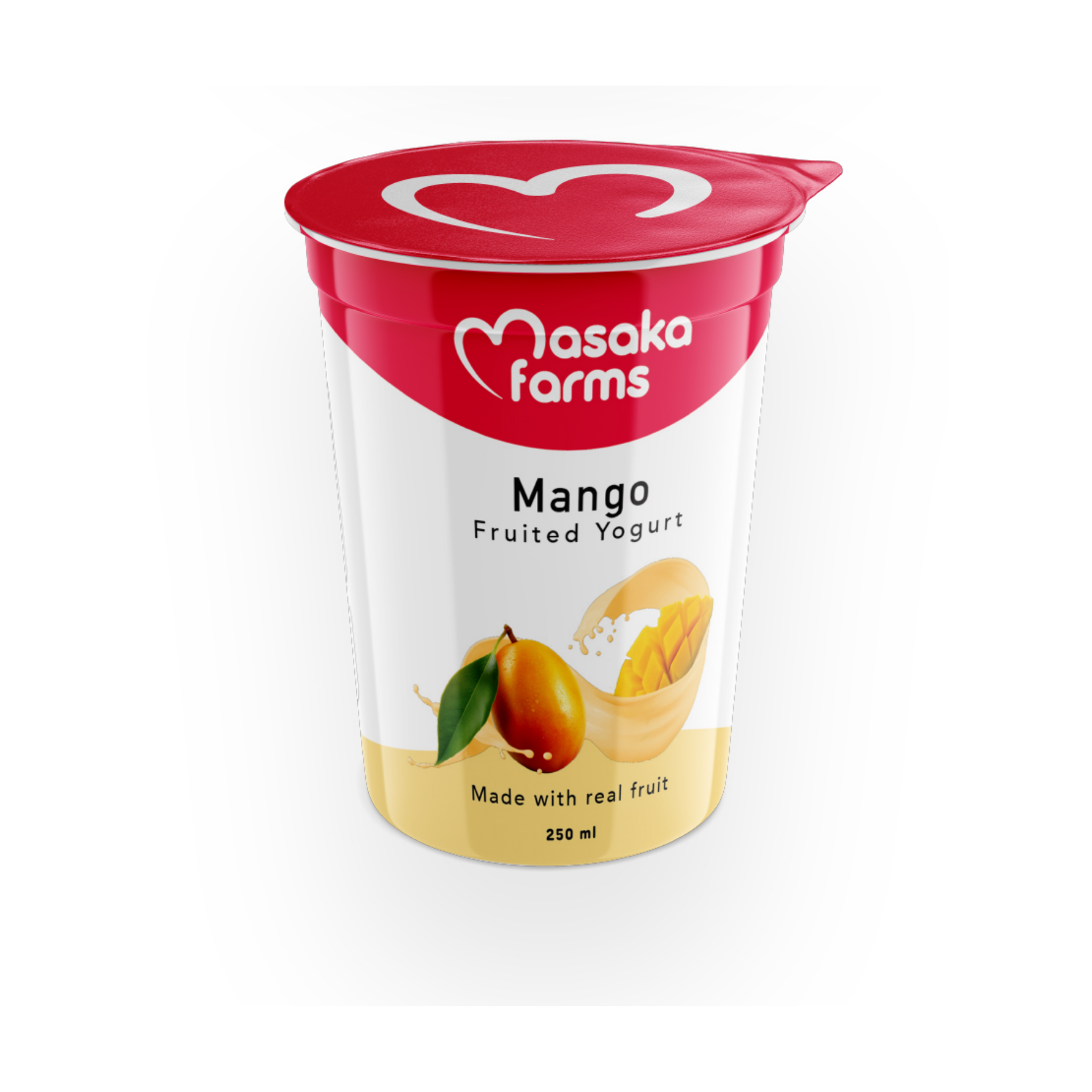 MASAKA FARMS MANGO FLAVOURED YOGHURT