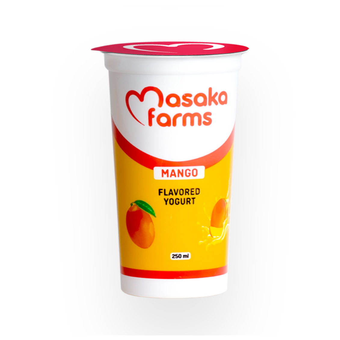 MASAKA FARMS MANGO FLAVOURED YOGHURT
