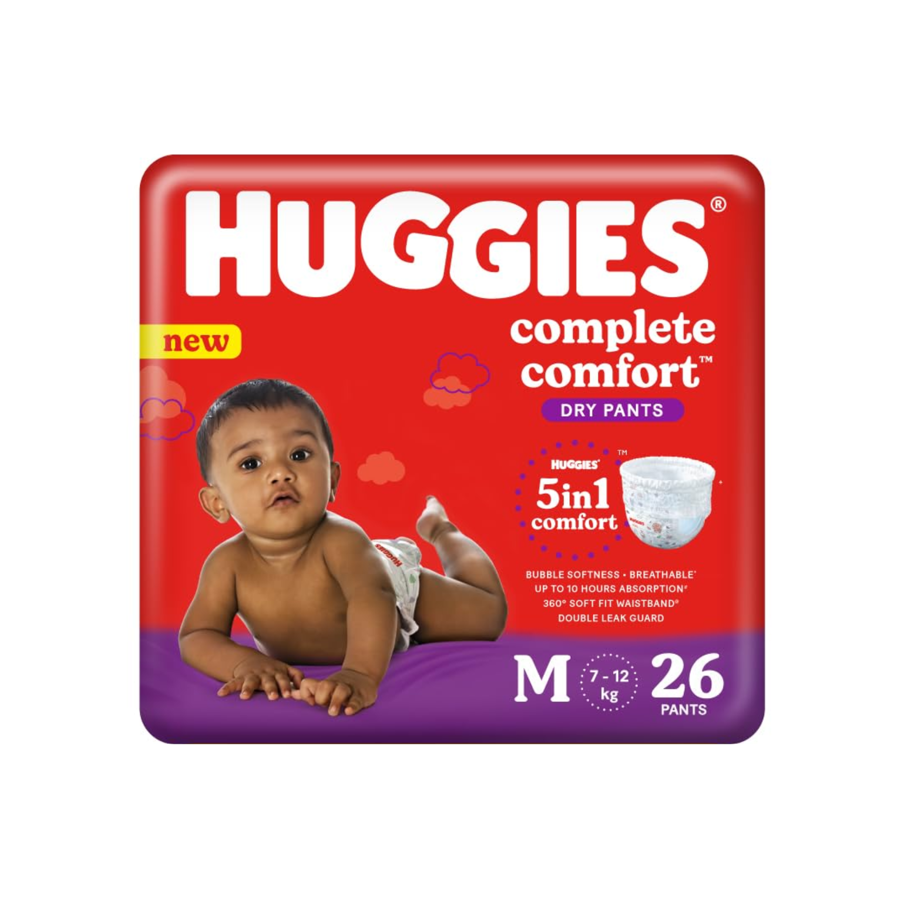 Huggies m 26 7-12 KG