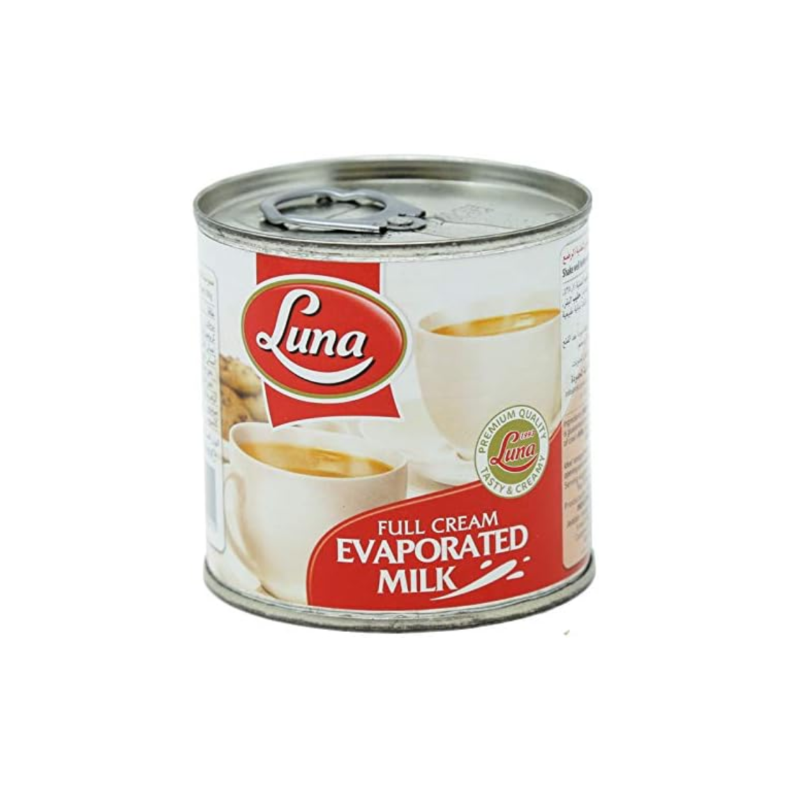 Luna Evaporated Milk Full Cream, 159ml