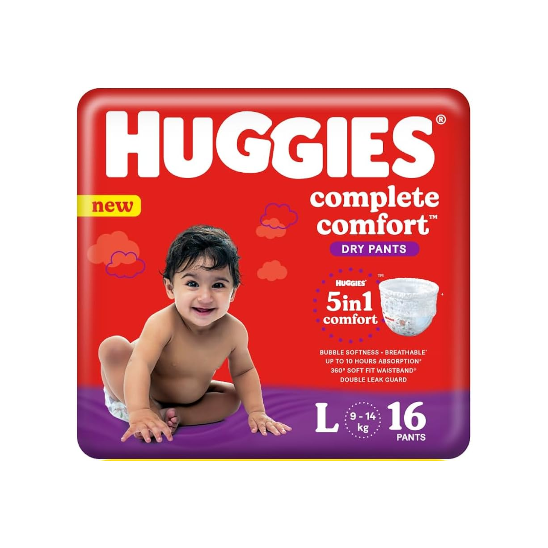 Huggies L16 9-14 KG