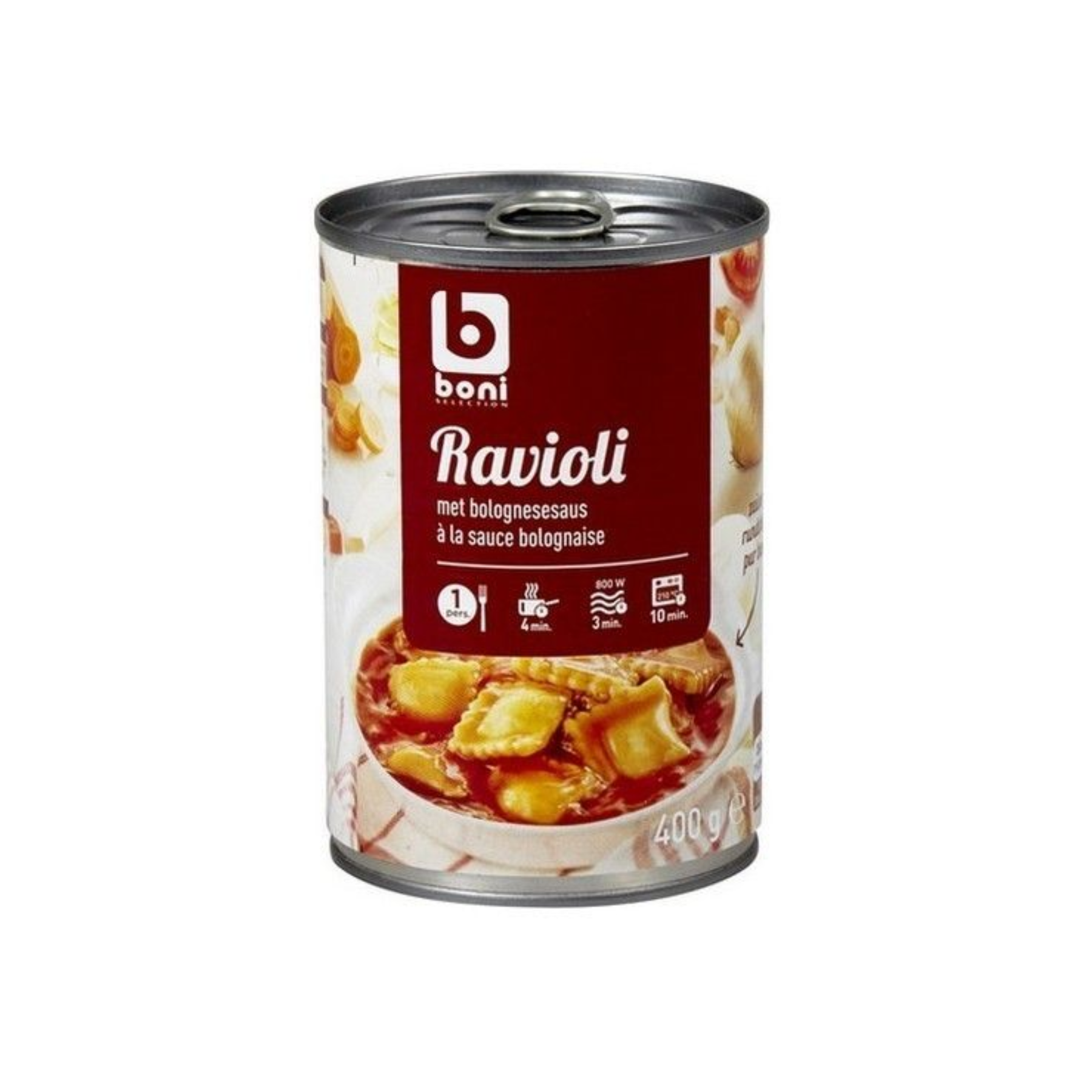 Boni Selection Ravioli met bolognesesaus, 400g