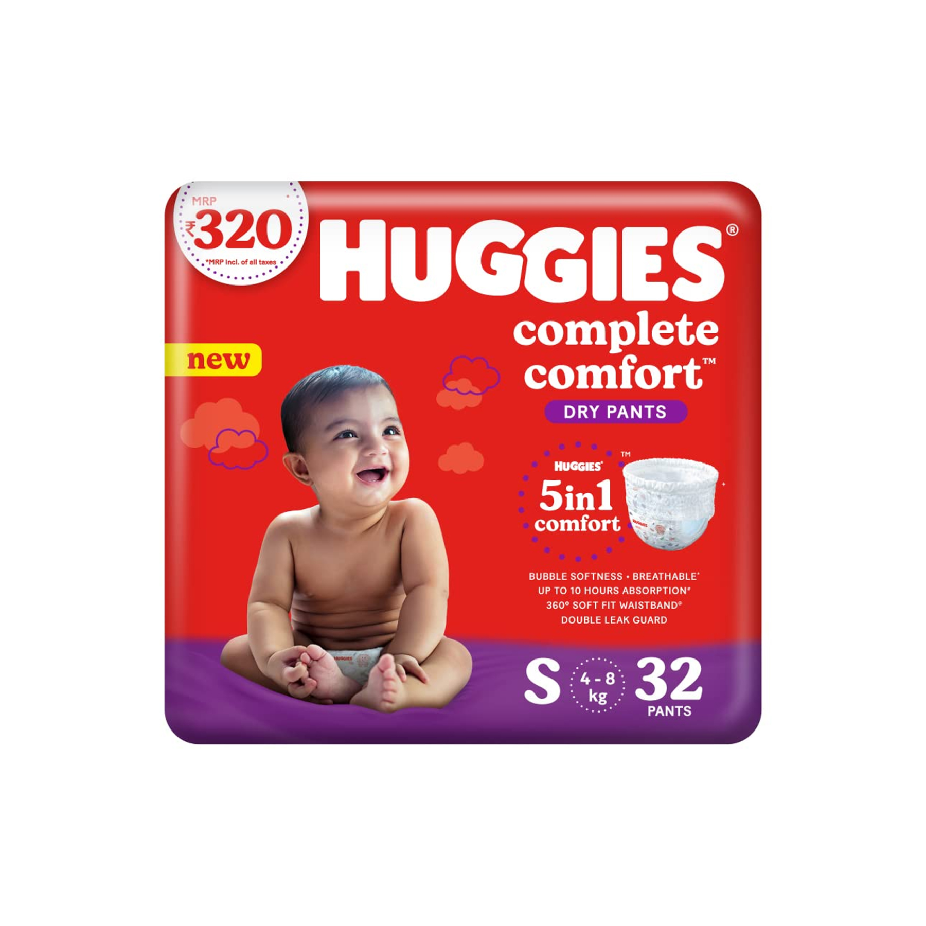 Huggies S32 4-8 KG