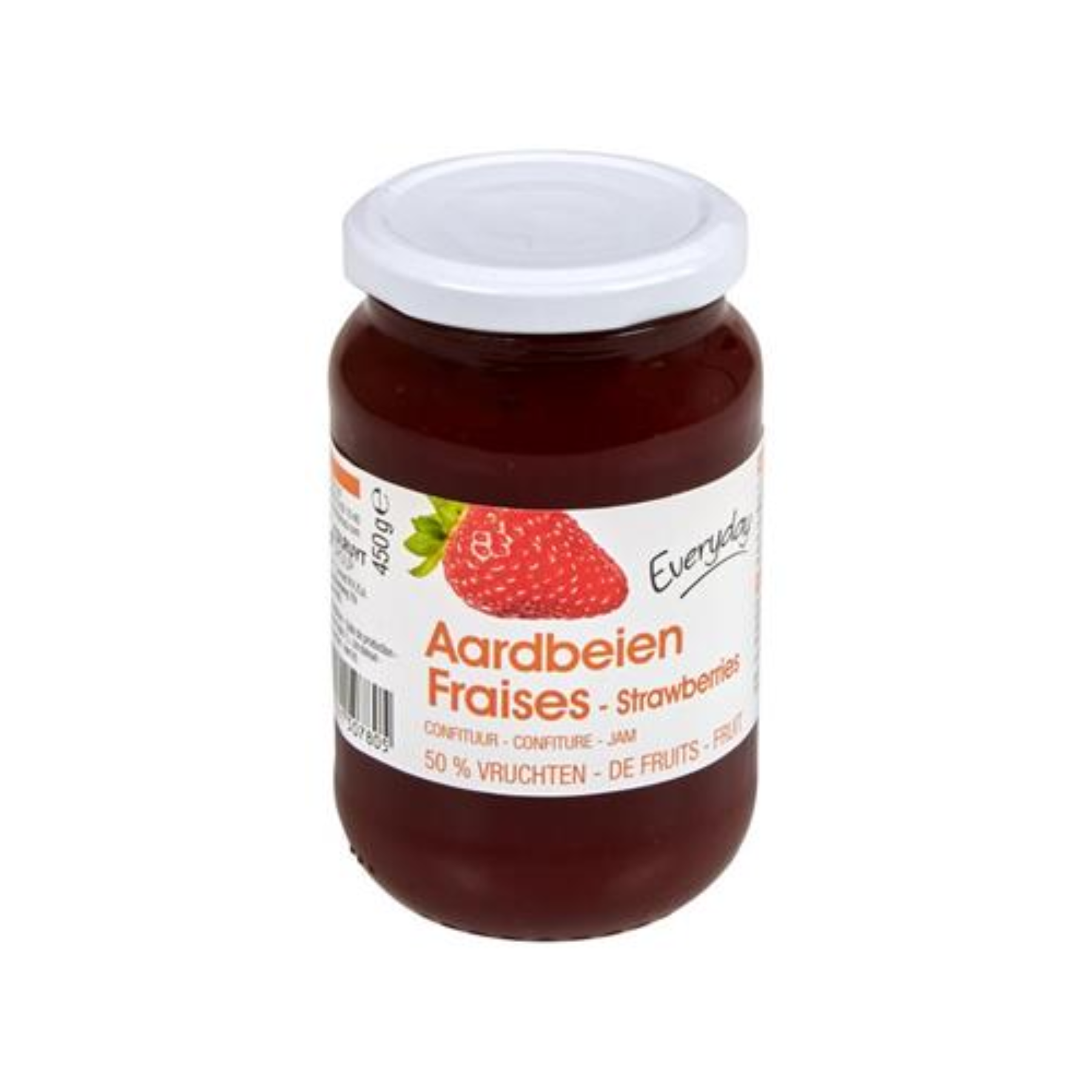 Everyday Aardbeien Fraises, strawberries Jam, 450g