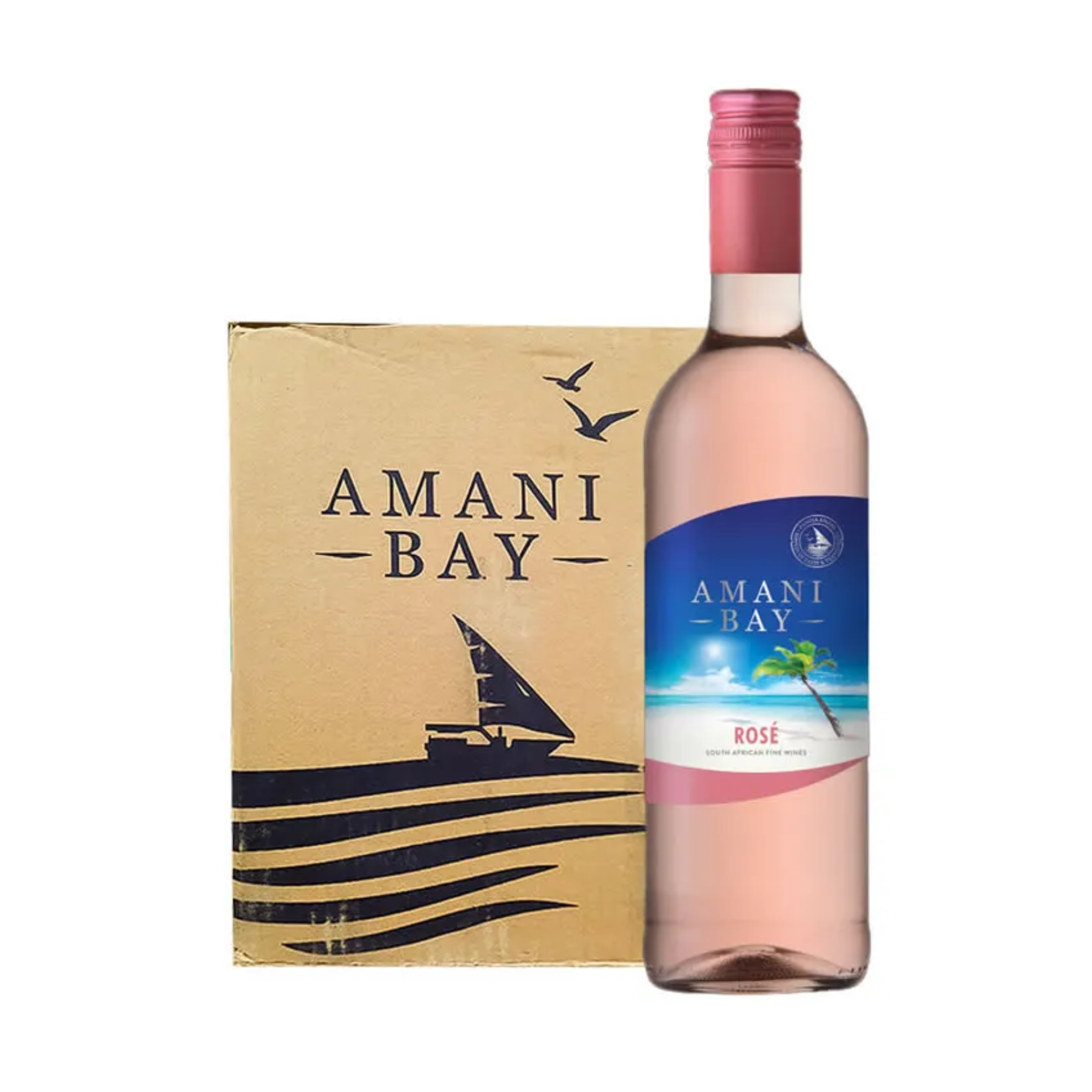 Amani Bay Rose Wine 750ml