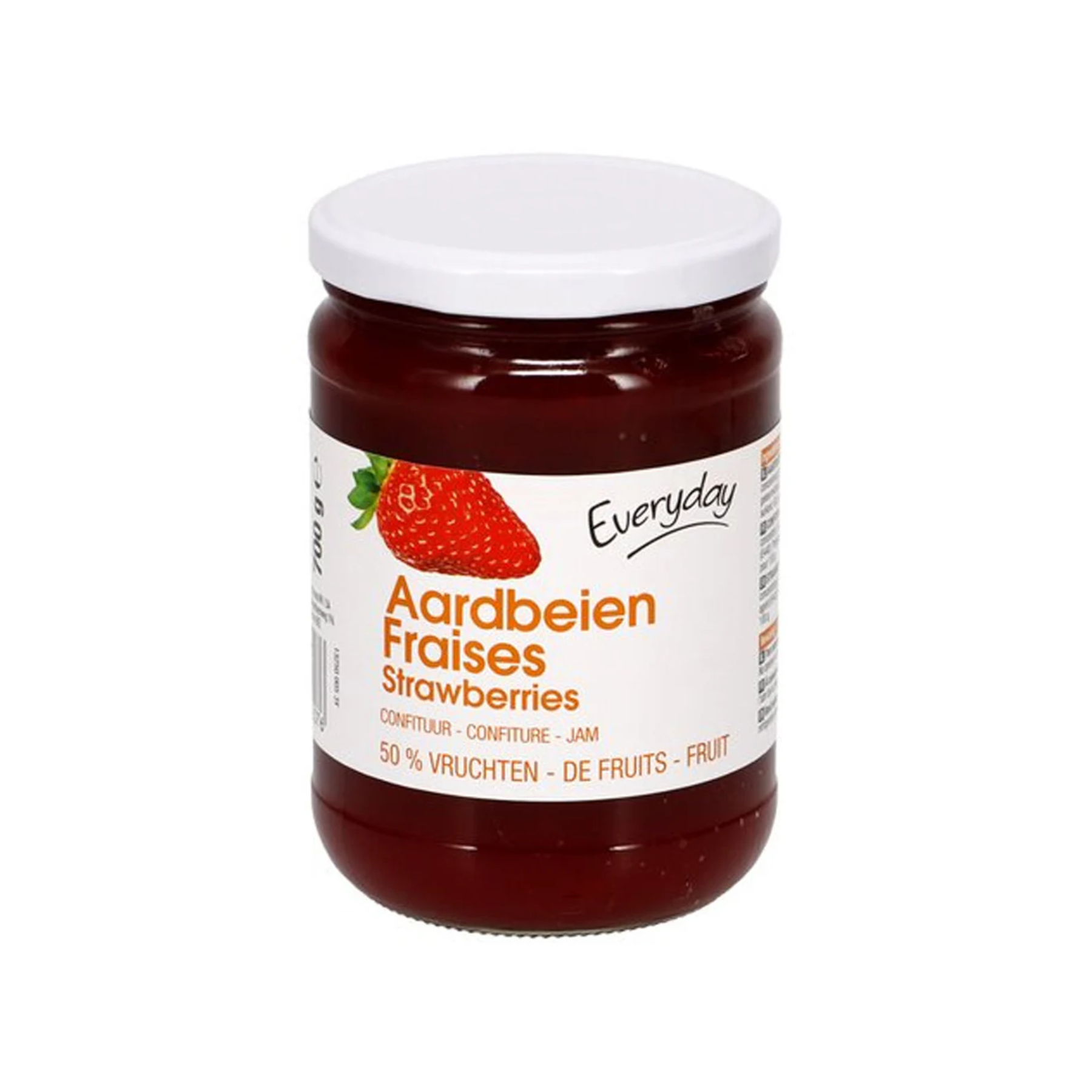 Everyday Aaradbeien Fraises strawberries Jam, 700g