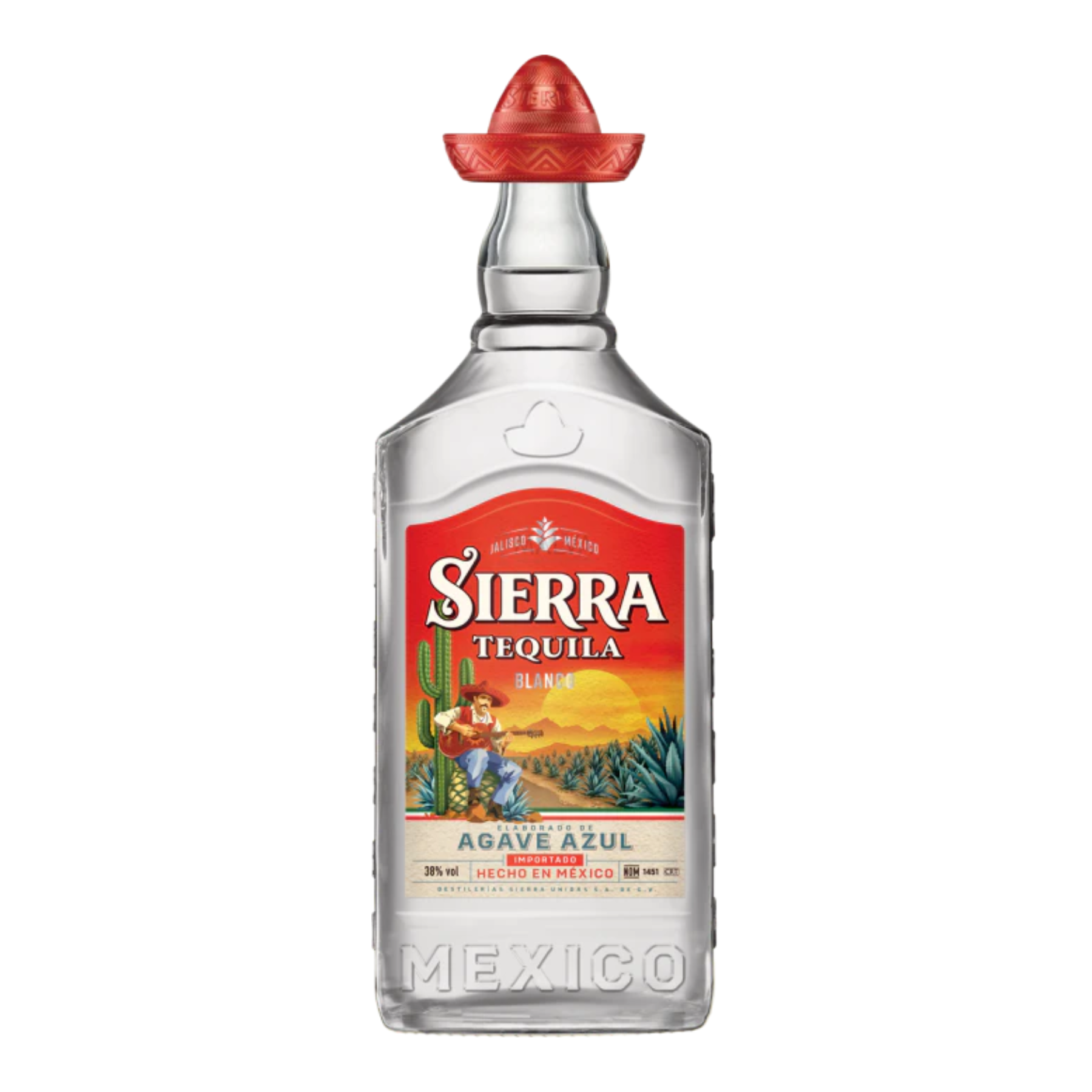 SIERRA TEQUILA/BLANCO WHISKY, 1L, ALC. 38% VO