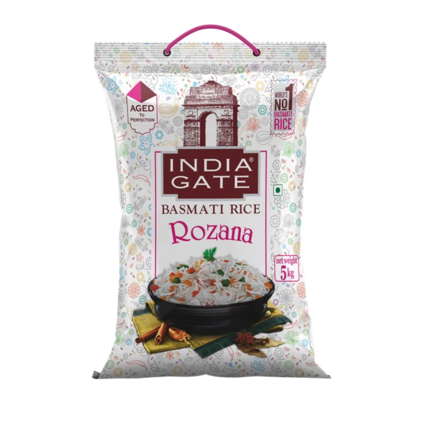 India gate Basmati Rice Feast Rozzana 5kg