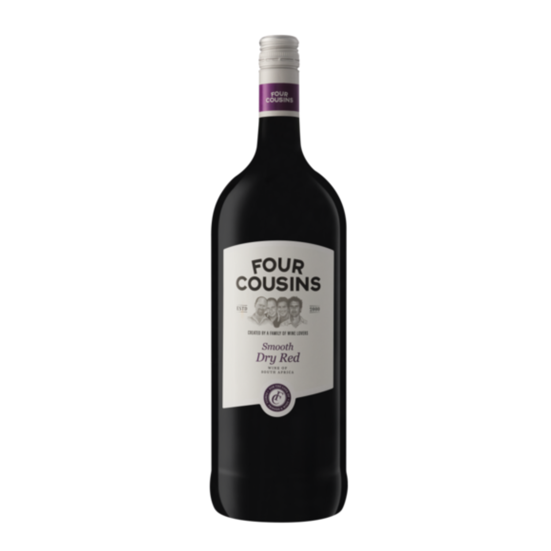 Four Cousin Dry Red Wine 1.5L