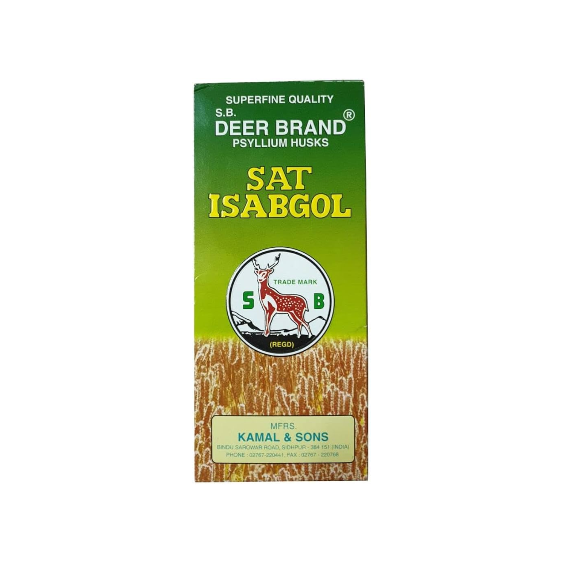 Deer Brand Psyllium Husks Sat Isabgol, 100g