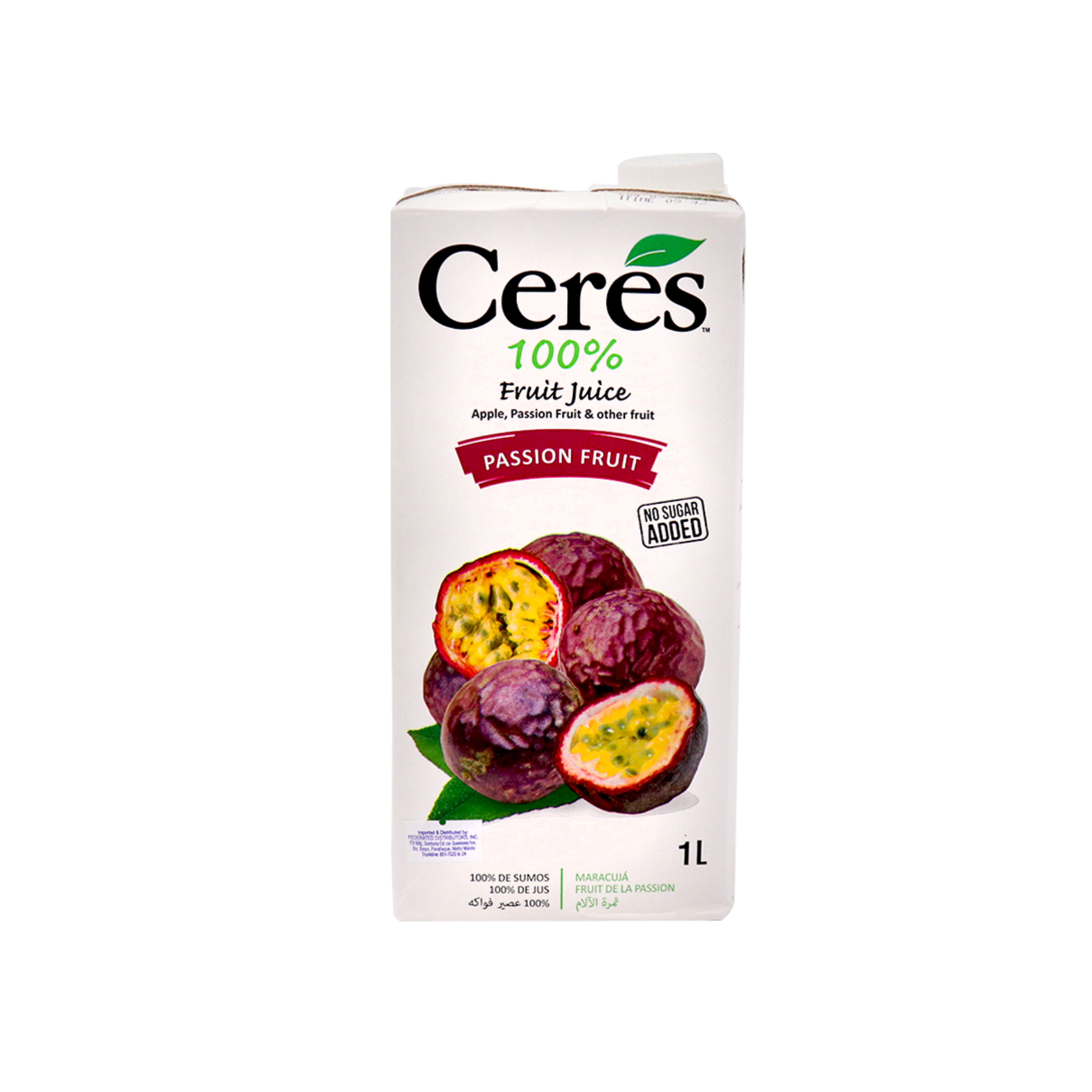 Ceres passion fruits 1l