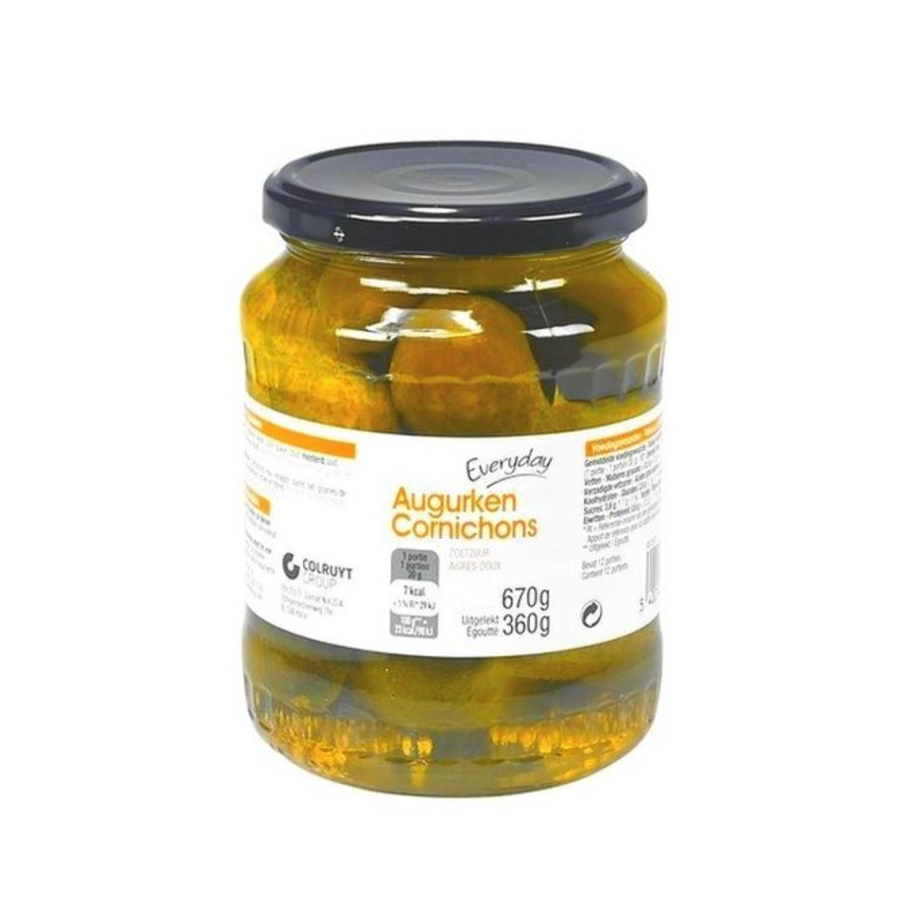 Everyday Gherkins, Sweet-and-Sour, 670g