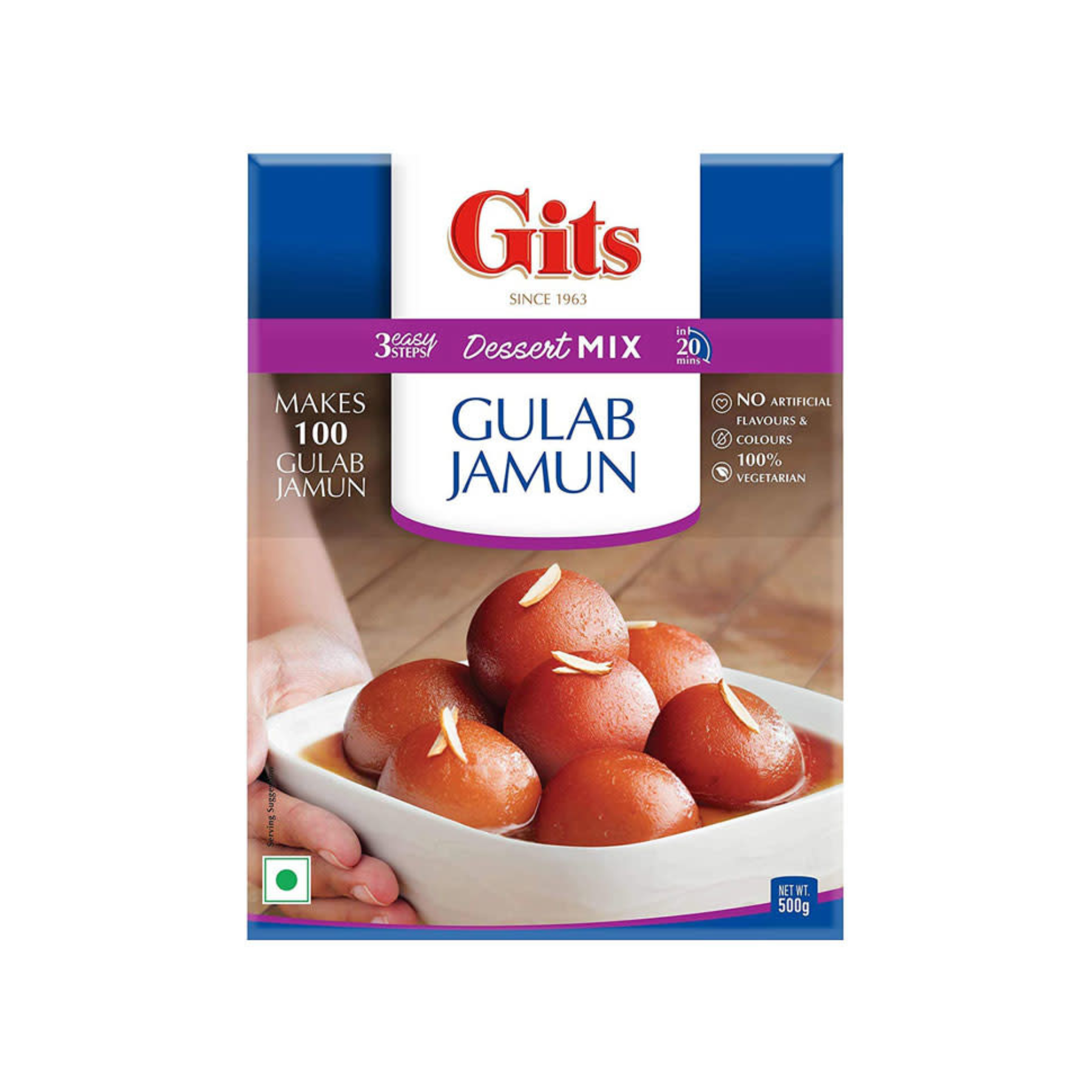 Gits Gulab Jamun Dessert Mix, 500g