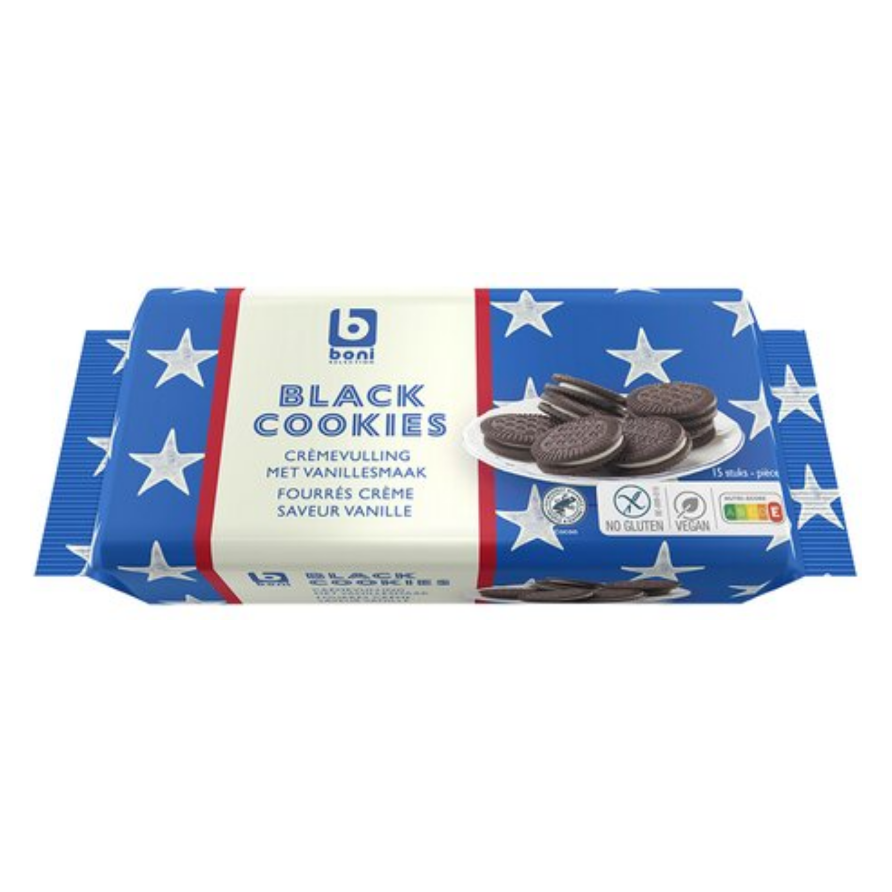 BONI DAIRY BLACK COOKIES/FOURRES CRÈME