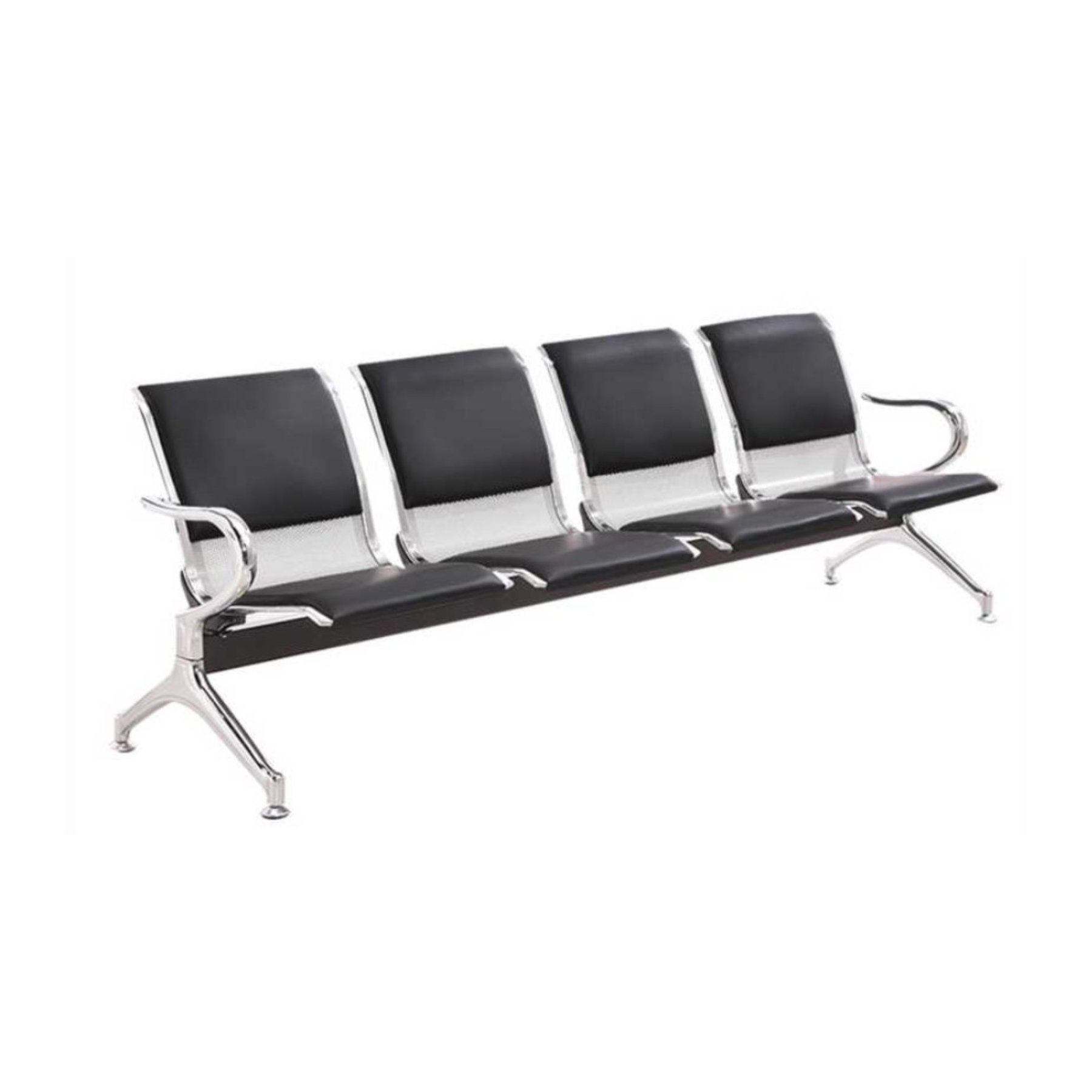 4 Seater Metal Waiting Chair