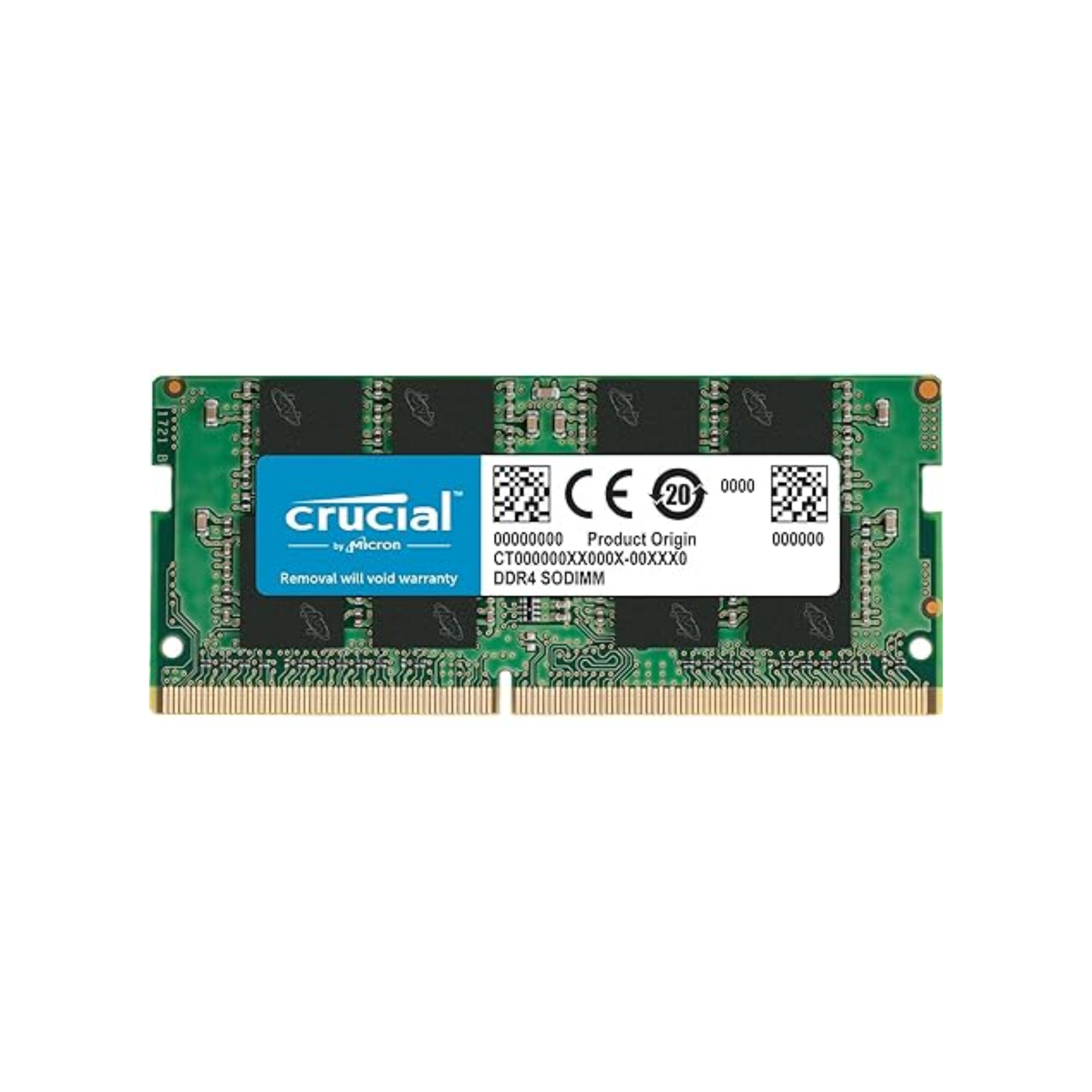 Crucial RAM 32GB DDR4 3200MHz CL22 (Or 2933MHz Or 2666MHz) Laptop Memory