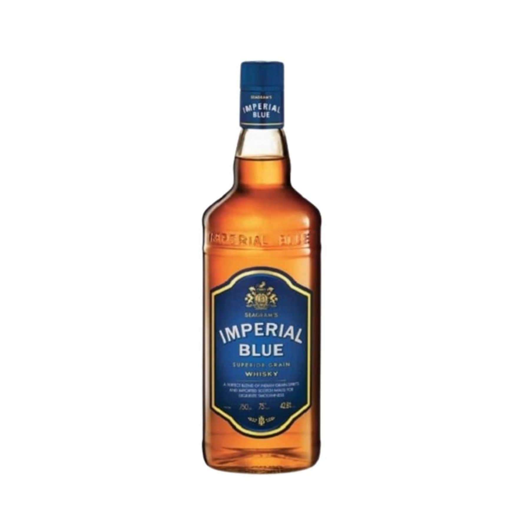 SEAGRAM'S IMPERIAL BLUE SUPERIOR GRAIN WHISKY