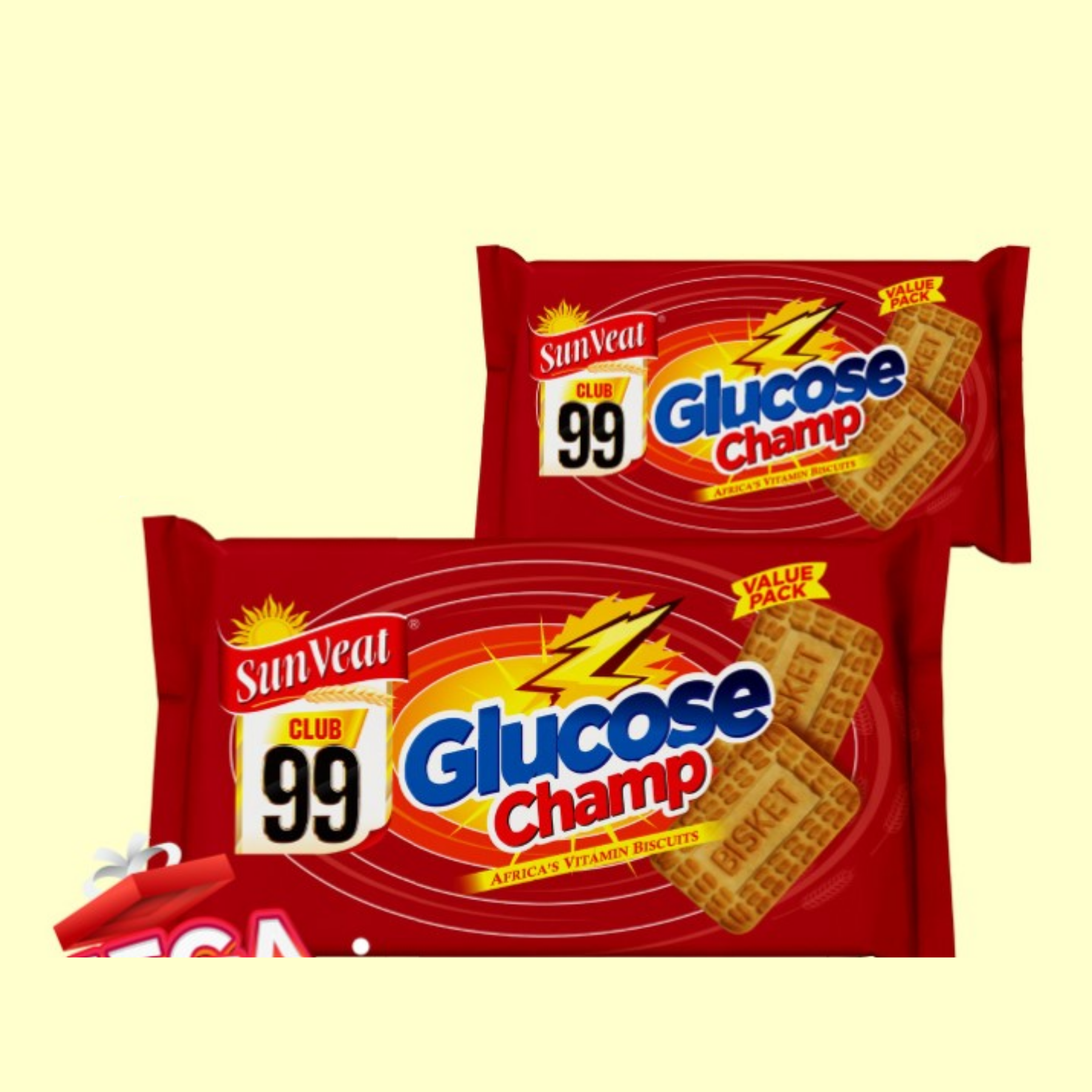 SUNVEAT GLUCOSE CHAMP BISCUIT