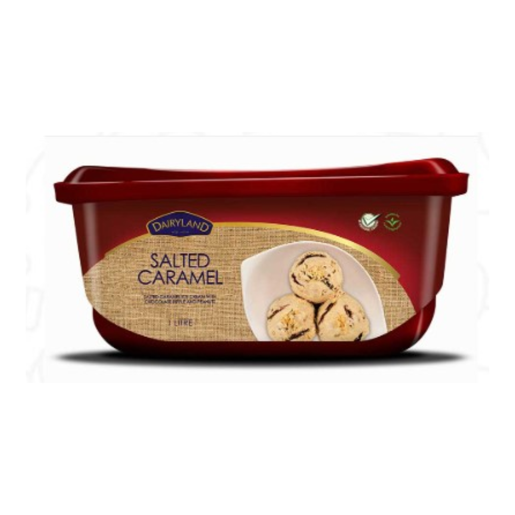 DAIRYLAND SALTED CARMEL ICE CREAM