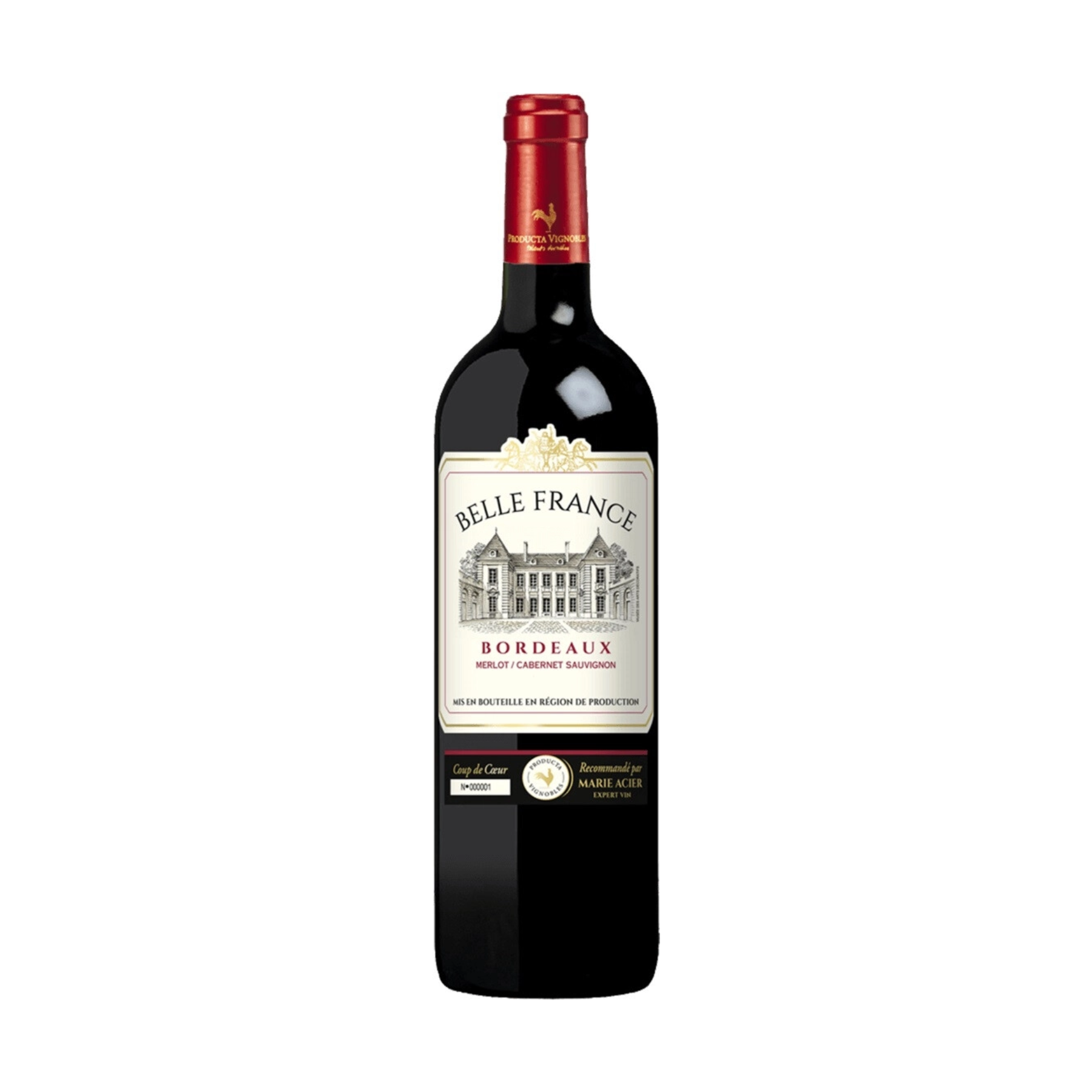 Belle France Bordeux wine 375ml