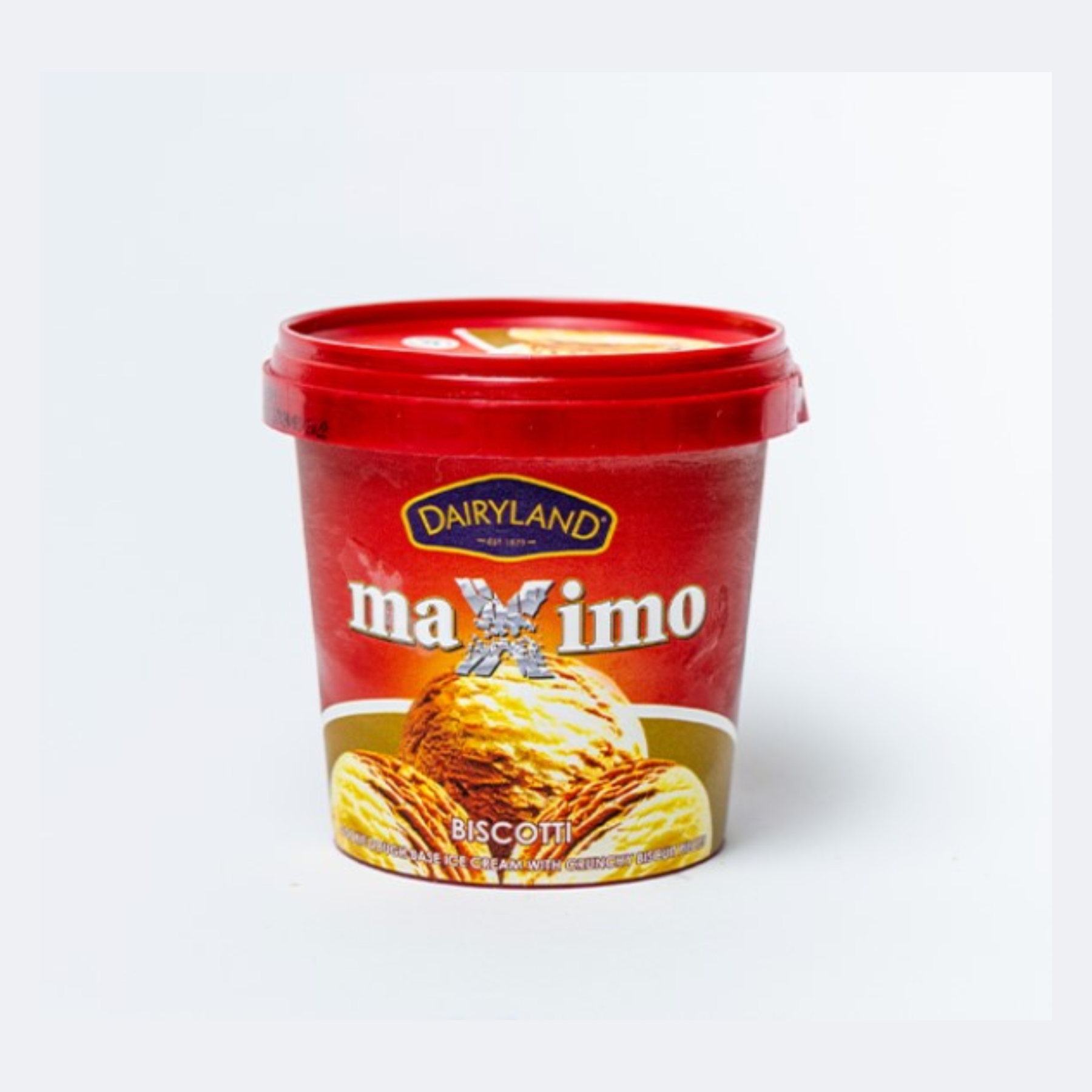 DAIRYLAND MAXIMO BISCOTI ICE CREAM