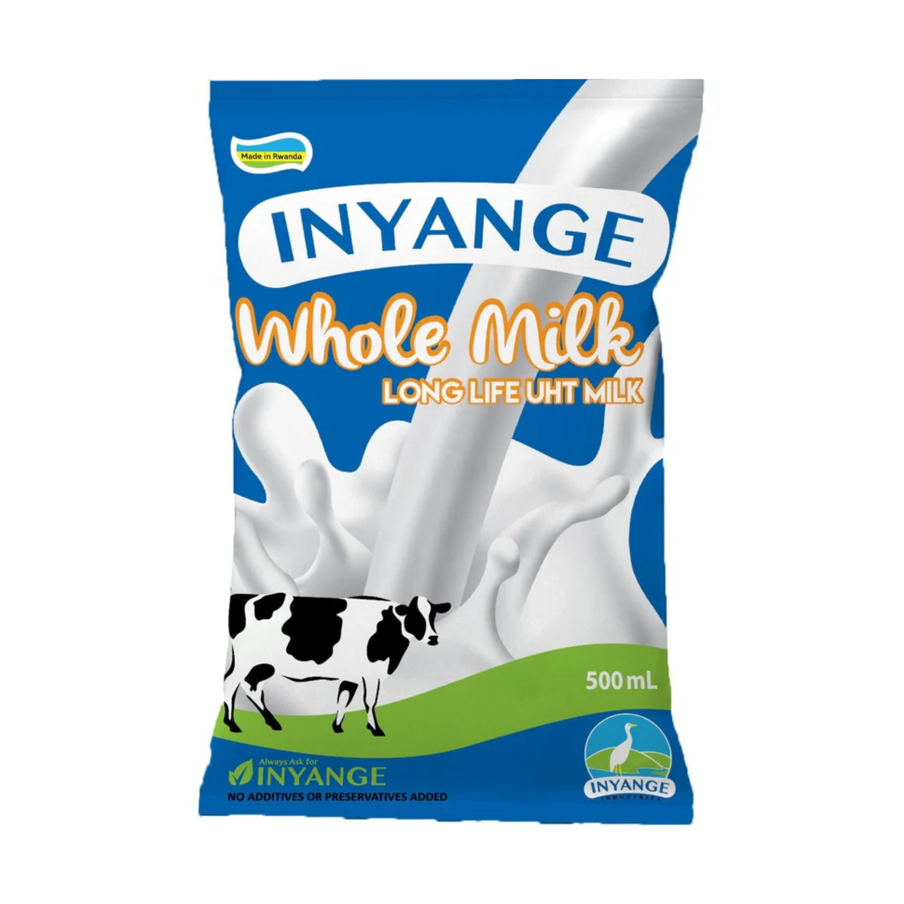 INYANGE UHT WHOLE MILK, 500ML