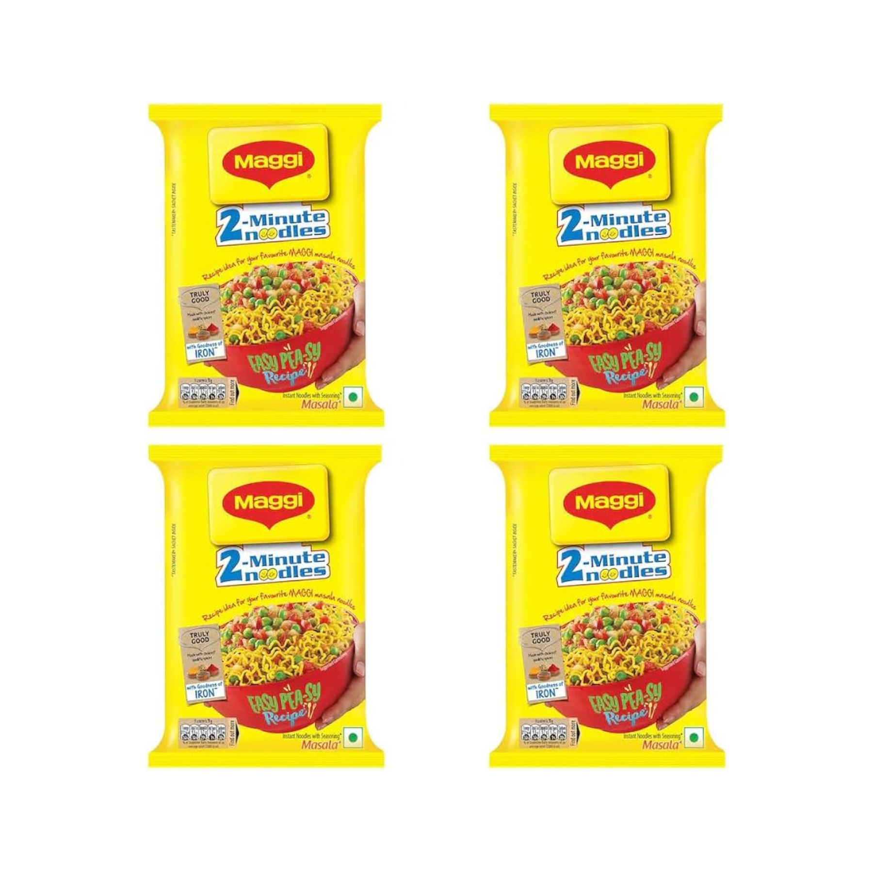 Maggi 2 minute noodles save5 4 packs 70g