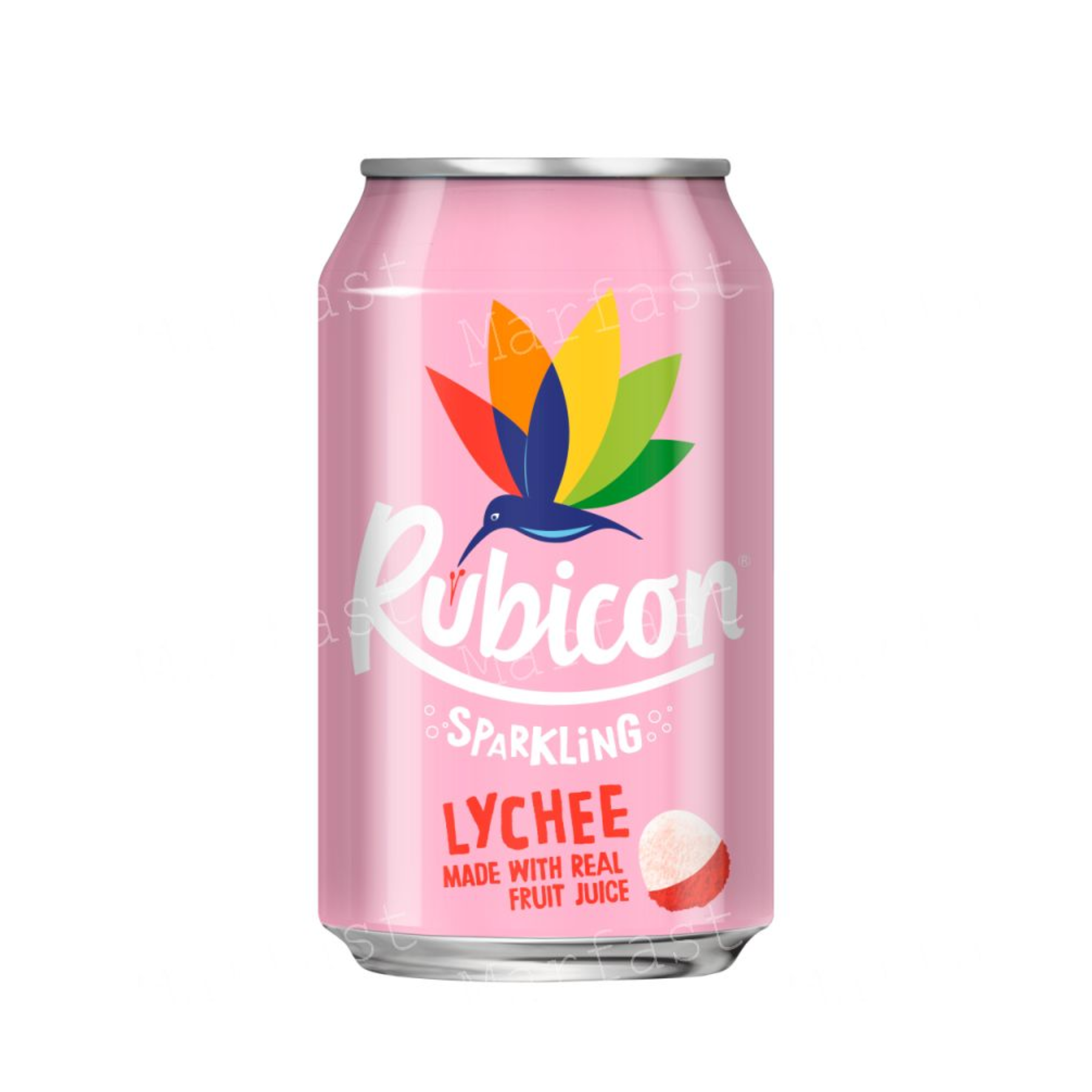 RUBICON CAN LYCHEE 330MLX24