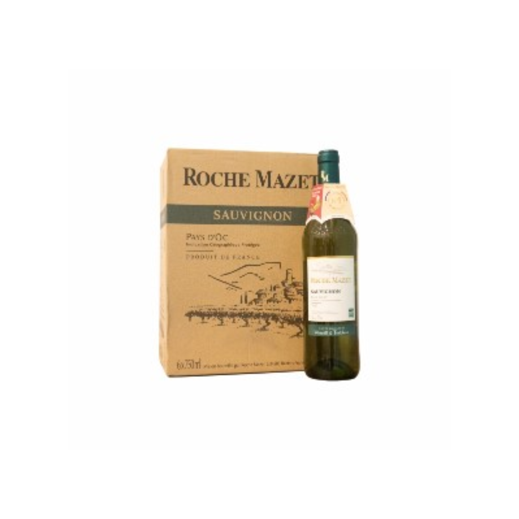 ROCHE MAZET WINE BOTTLE