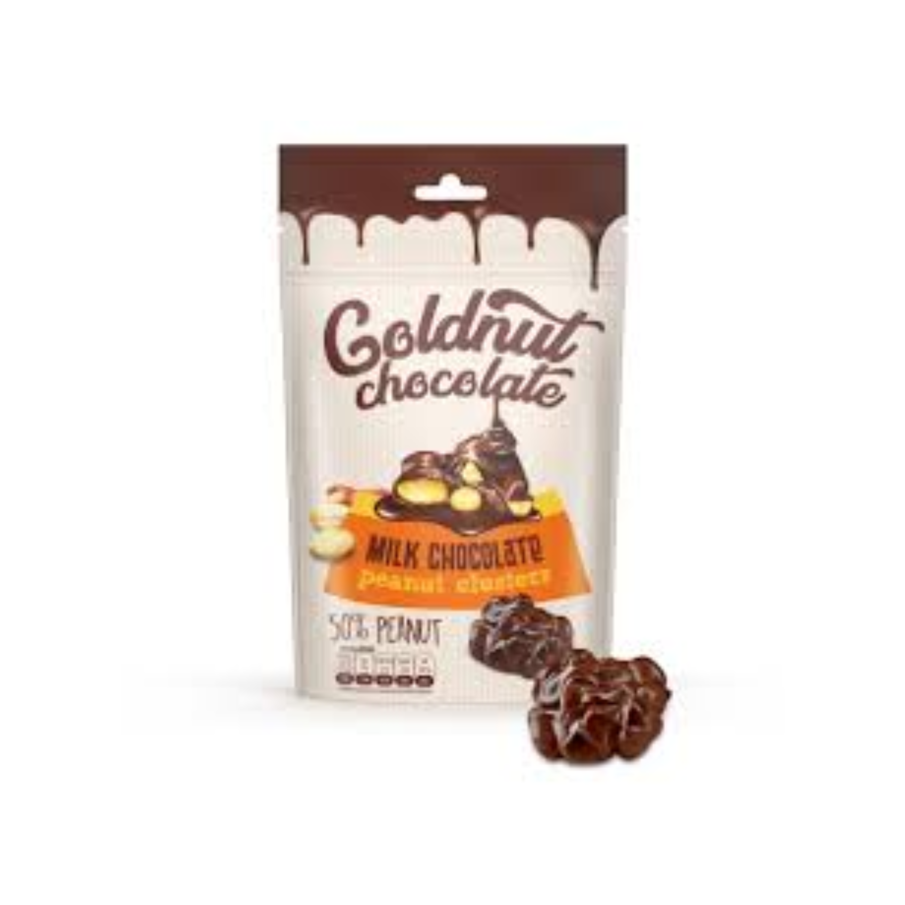 Bifa Goldnut chocolate, milk chocolate peanut clusters, 85g