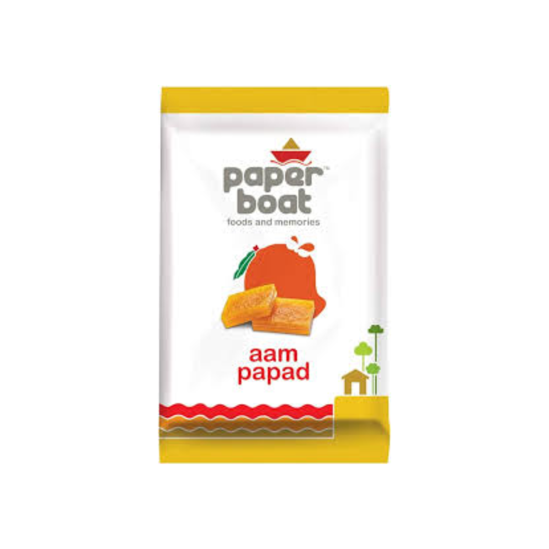 Paper boat foods and memories aam papad fruit bar, 90g